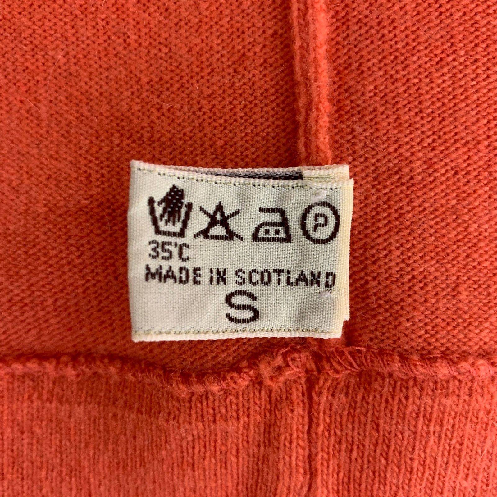 Other S Orange Cashmere Knitted Sleeveless Casual Top Size S / US 4 / IT 40 - 5 Thumbnail