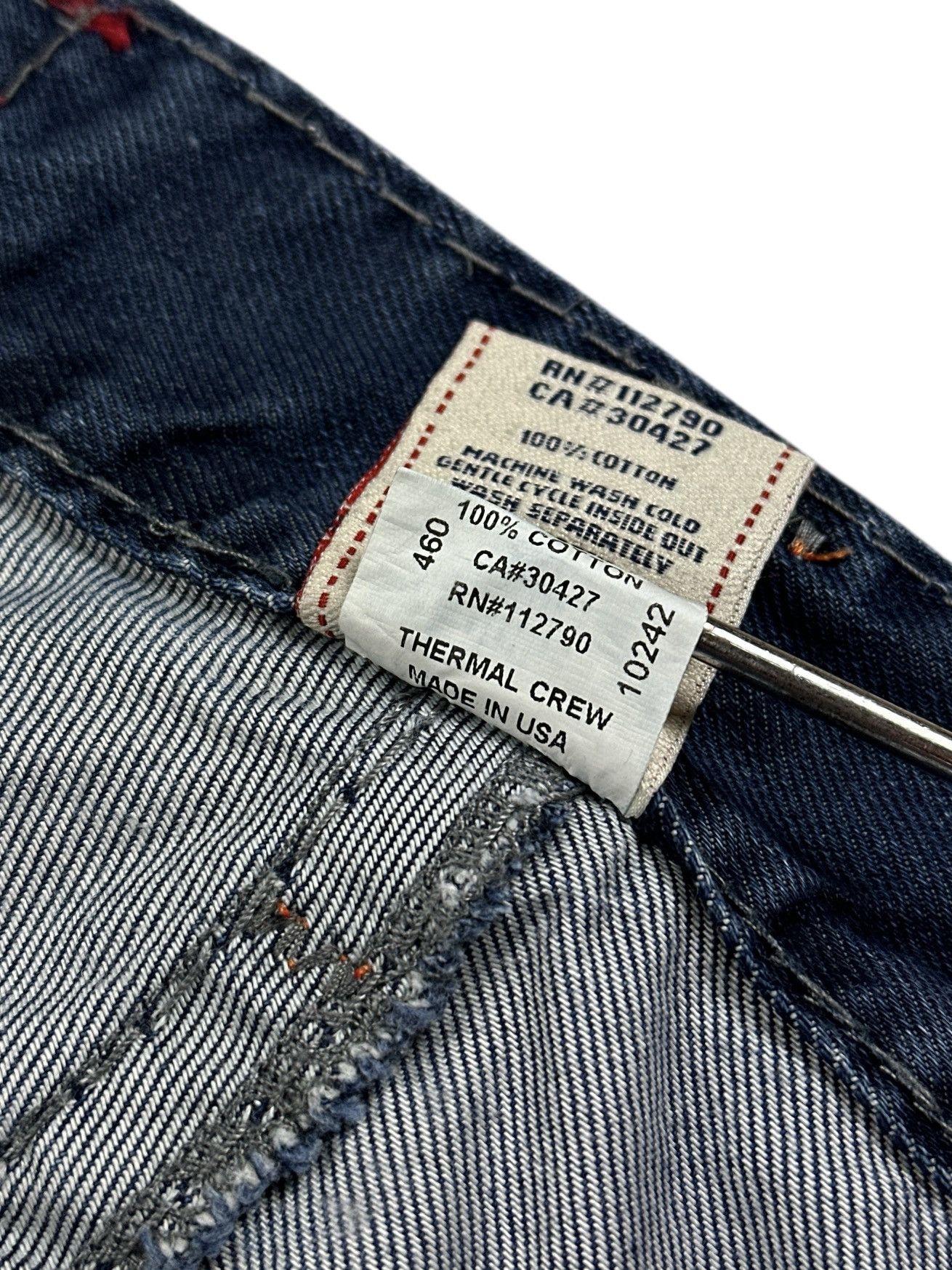 True Religion Vintage Y2K True Religion Rocco Jeans Made In USA Size US 32 / EU 48 - 20 Thumbnail