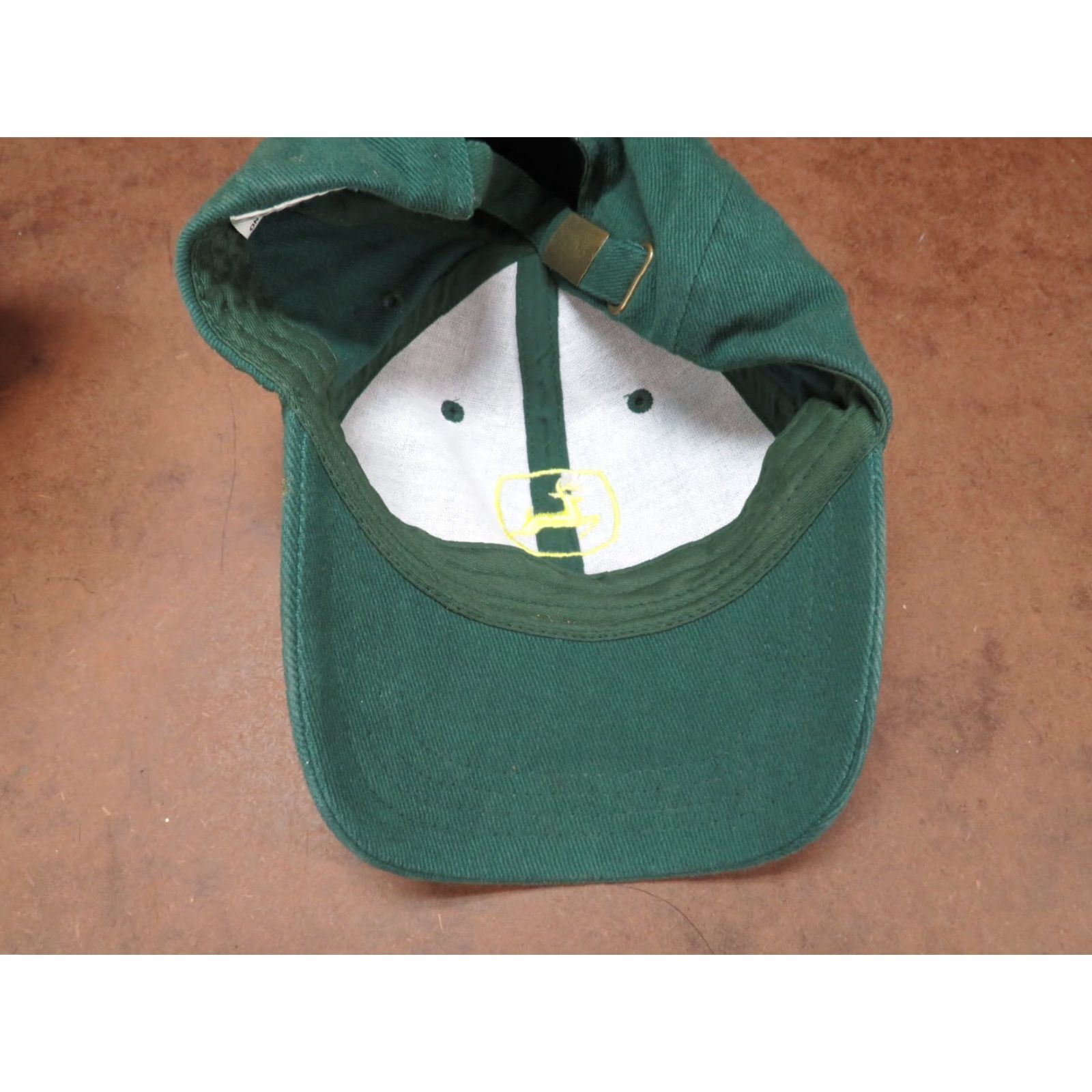 John Deere VTG John Deere Running adjustable hat cap trucker Mens Size ONE SIZE - 6 Thumbnail