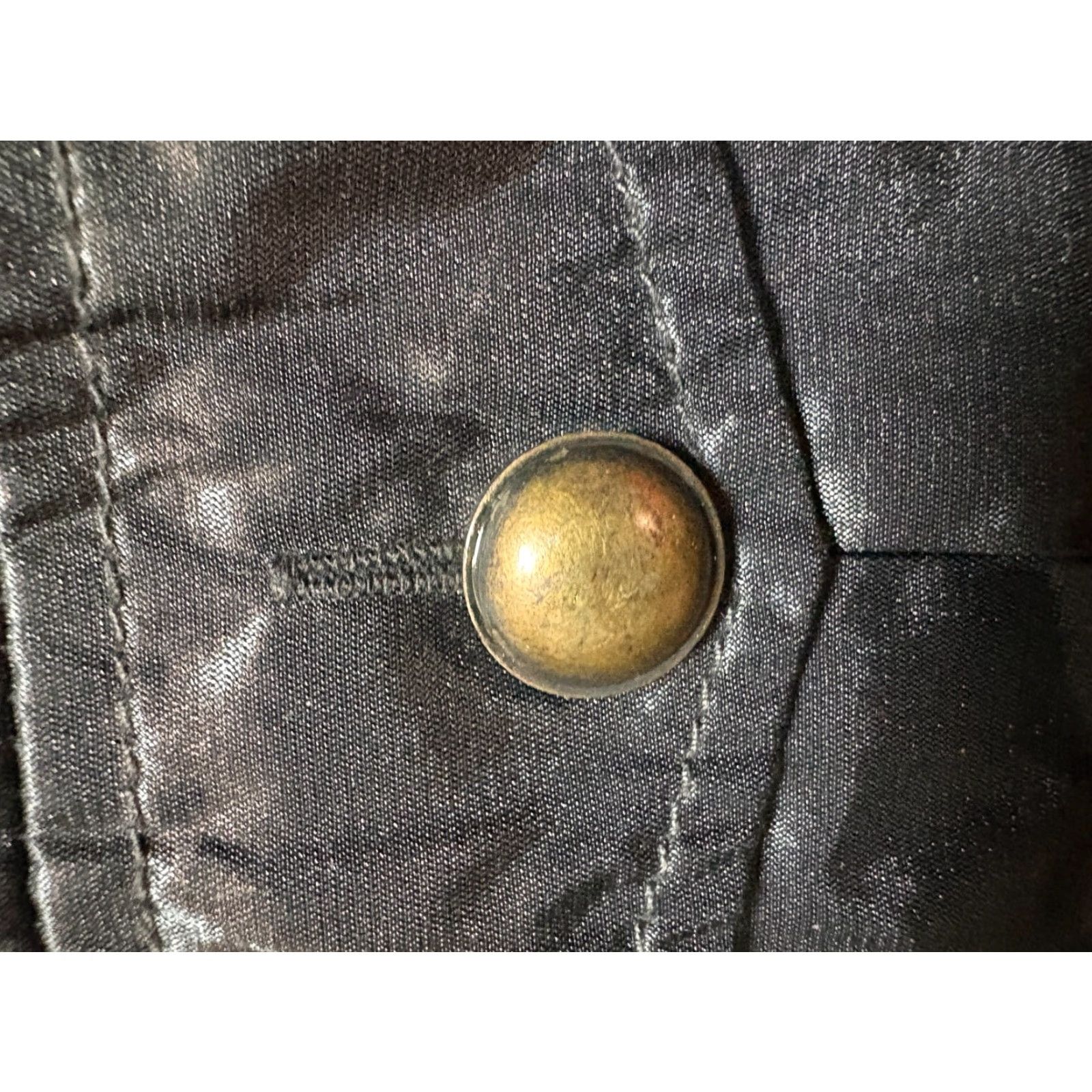 Vintage Chicos Jacket Womens 0 Black Metallic Button Up Shiny Long Sleeve 4 Pocket Size XS / US 0-2 / IT 36-38 - 5 Thumbnail