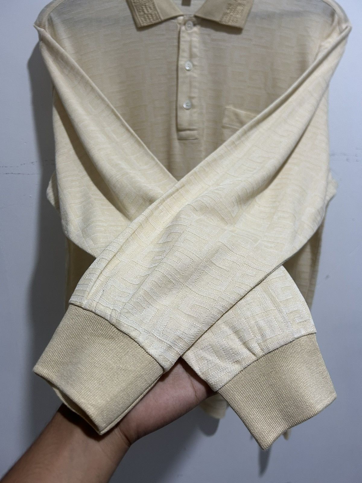 Givenchy 2000s Givenchy Golf Monogram Pocket Shirt Size US M / EU 48-50 / 2 - 5 Thumbnail