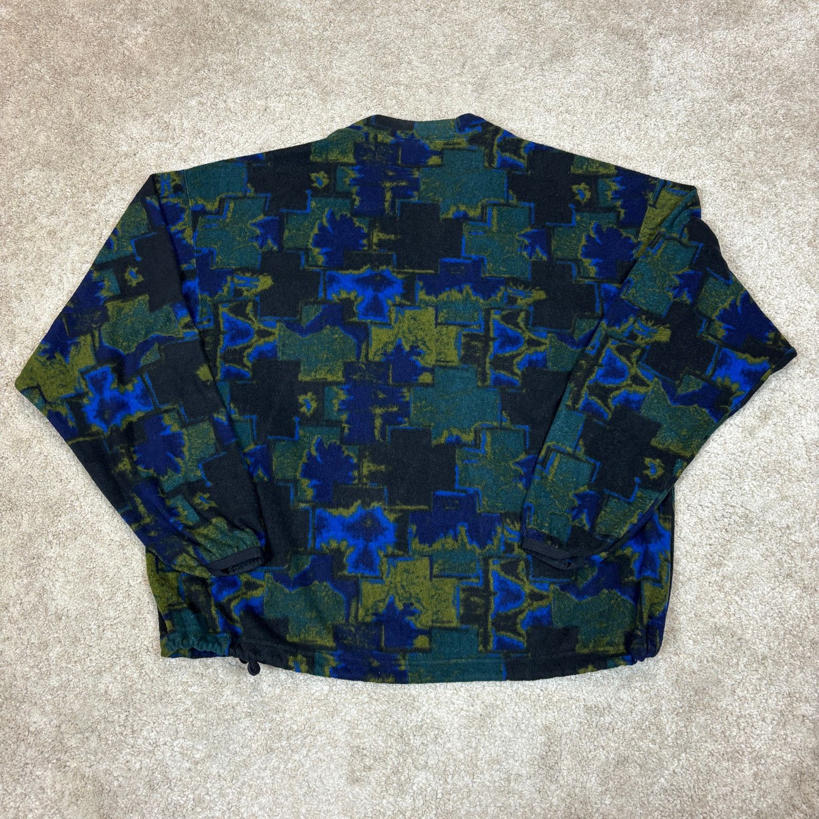 Nike Vintage Nike ACG Geometric AOP Fleece Pullover Men's M Size US M / EU 48-50 / 2 - 4 Thumbnail