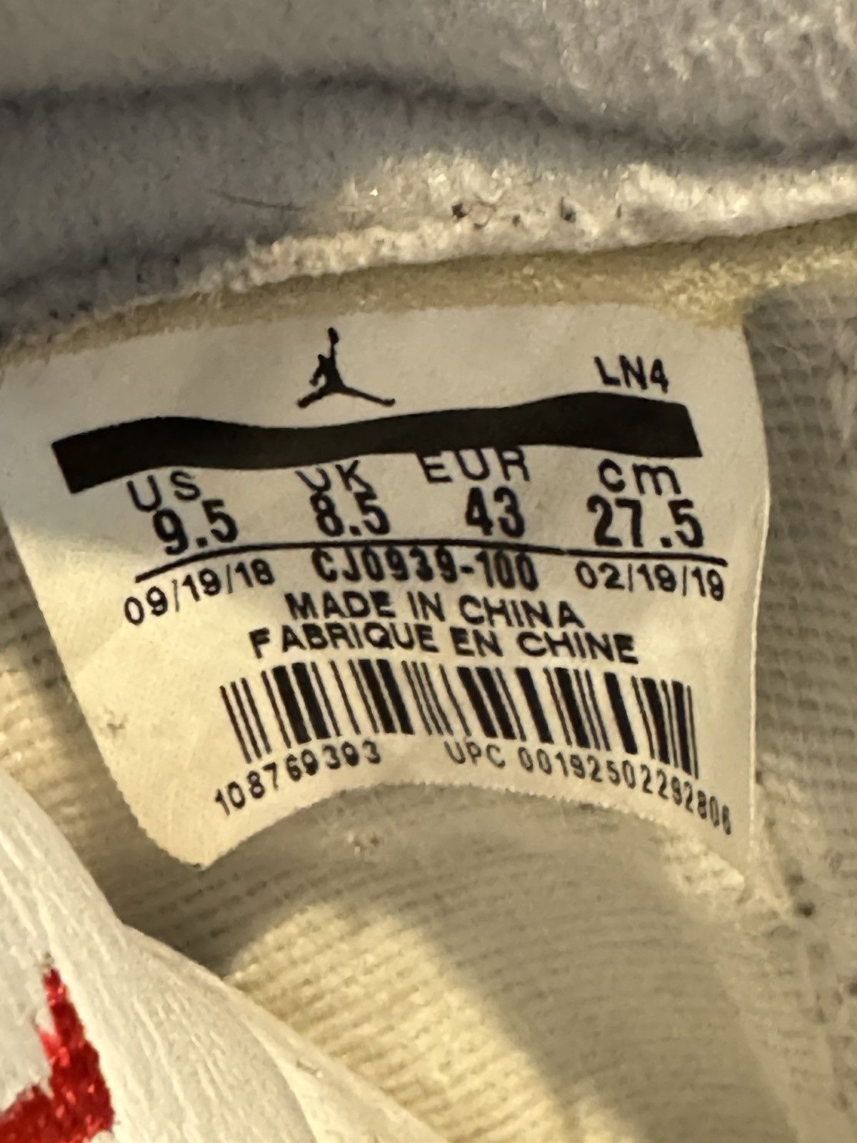 Jordan Brand Jordan 3 Retro Tinker “Air Max 1” Size US 9.5 / EU 42-43 - 8 Thumbnail