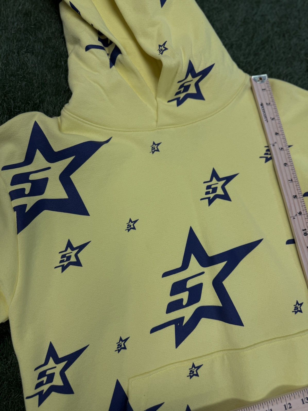 Sp5der Sp5der Worldwide Star Yellow Hoodie Size M (NEW) Size US M / EU 48-50 / 2 - 5 Thumbnail