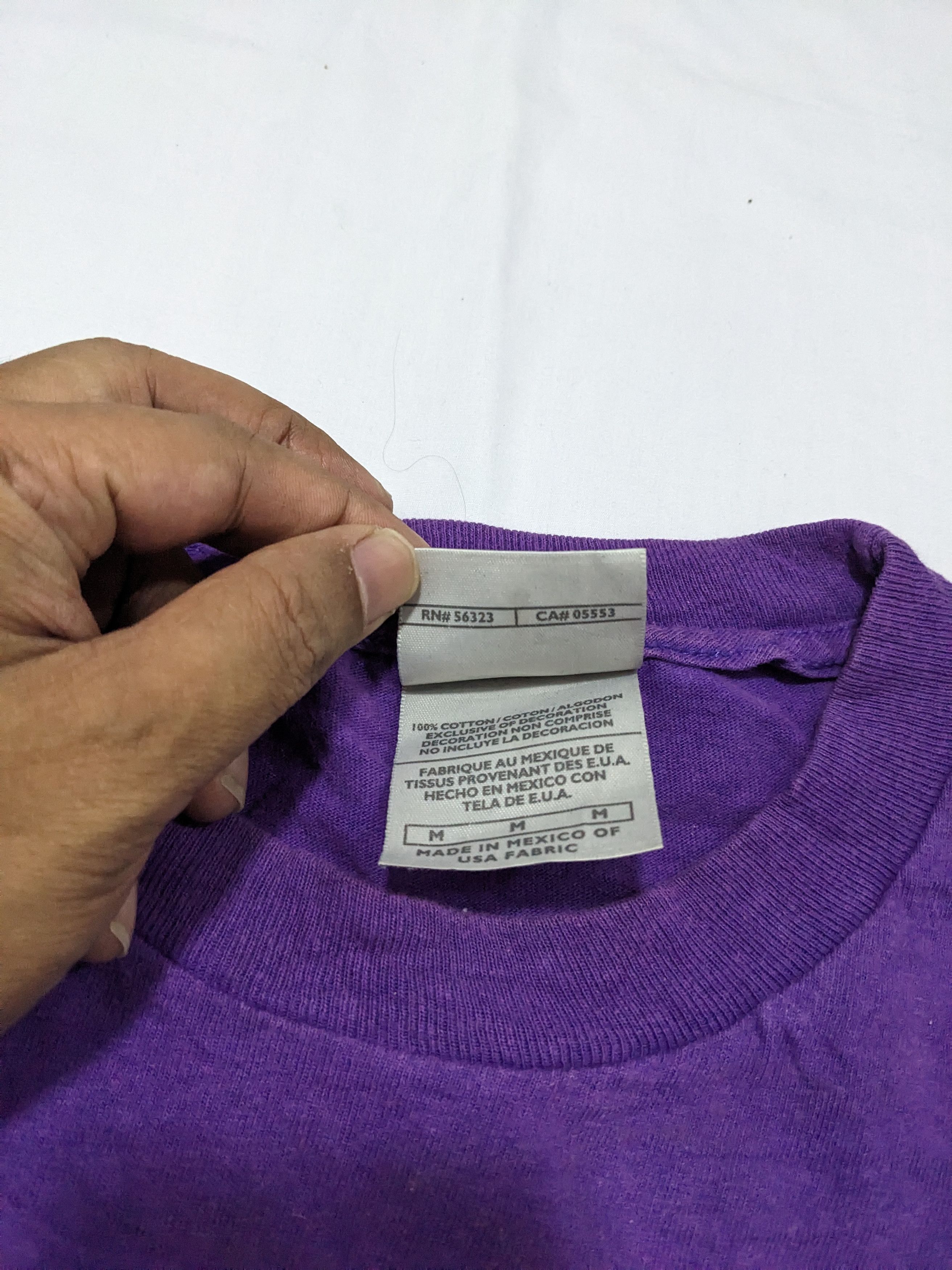 Nike × Vintage Vintage Y2K Purple Retro Nike Sportswear Tee Size US M / EU 48-50 / 2 - 8 Thumbnail