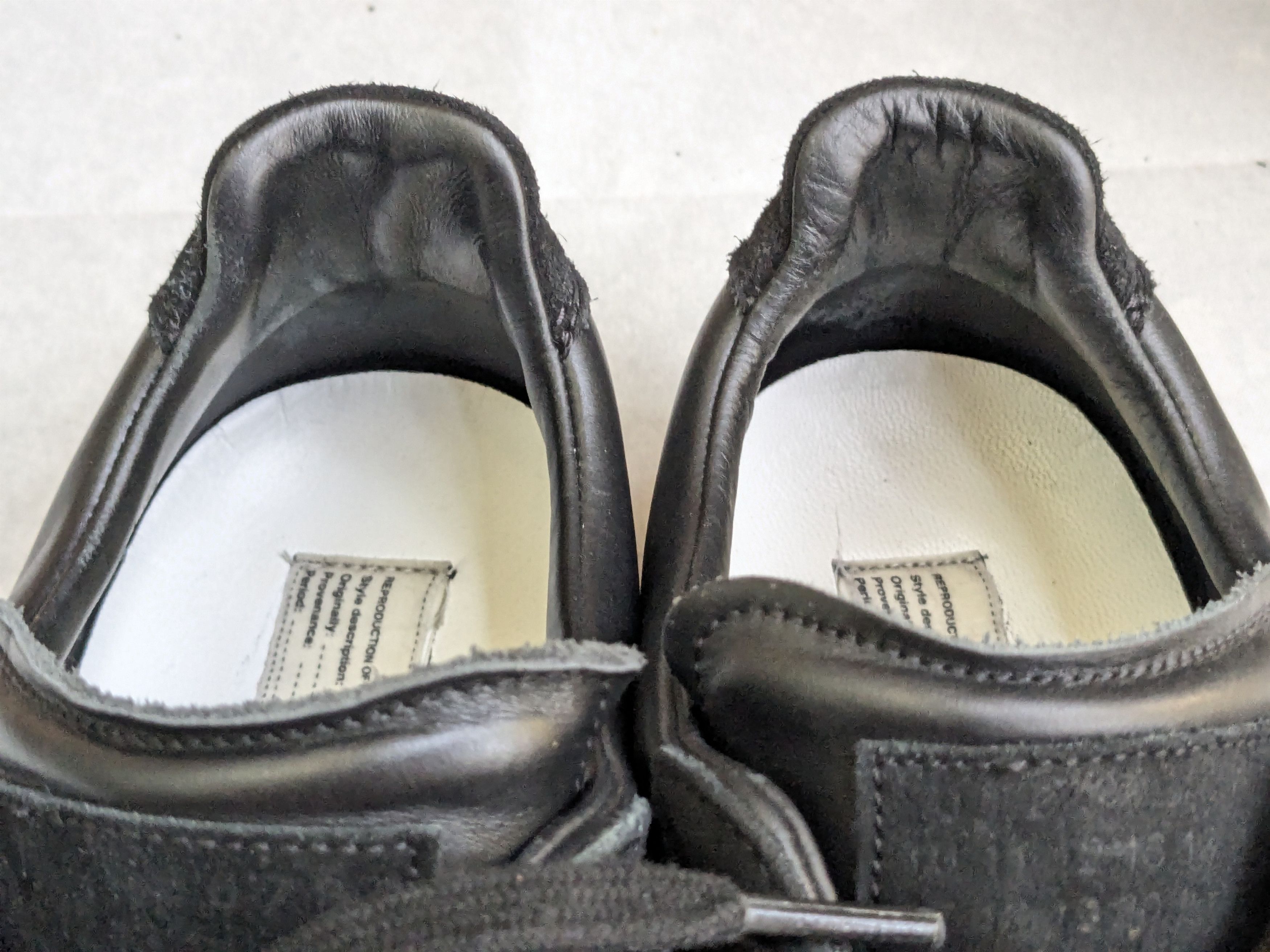 Maison Margiela Maison Margiela GAT Replica Black 12 45 Low Tops Size US 12 / EU 45 - 5 Thumbnail