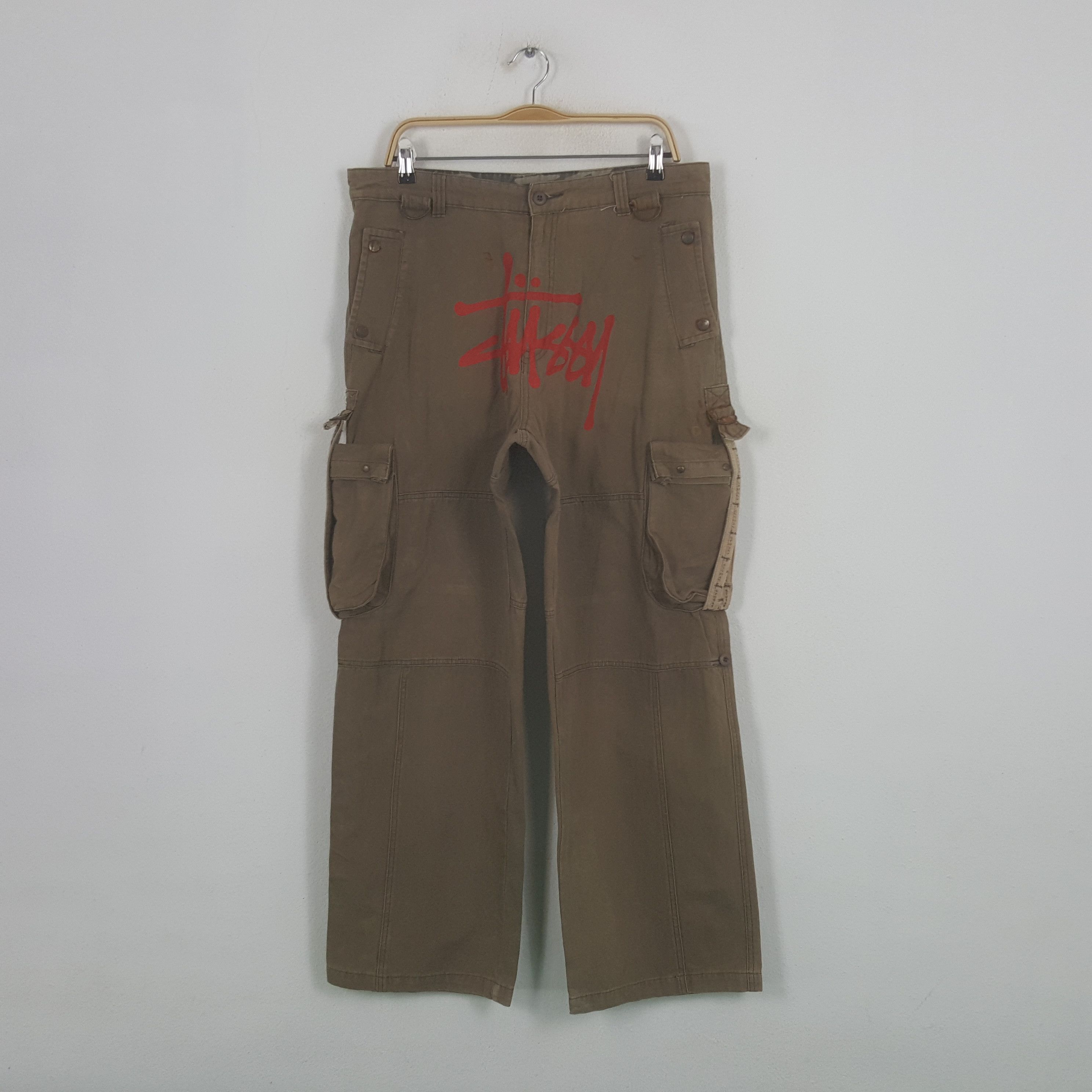 Stussy × Vintage vintage corduroy stussy cargo pants | Grailed