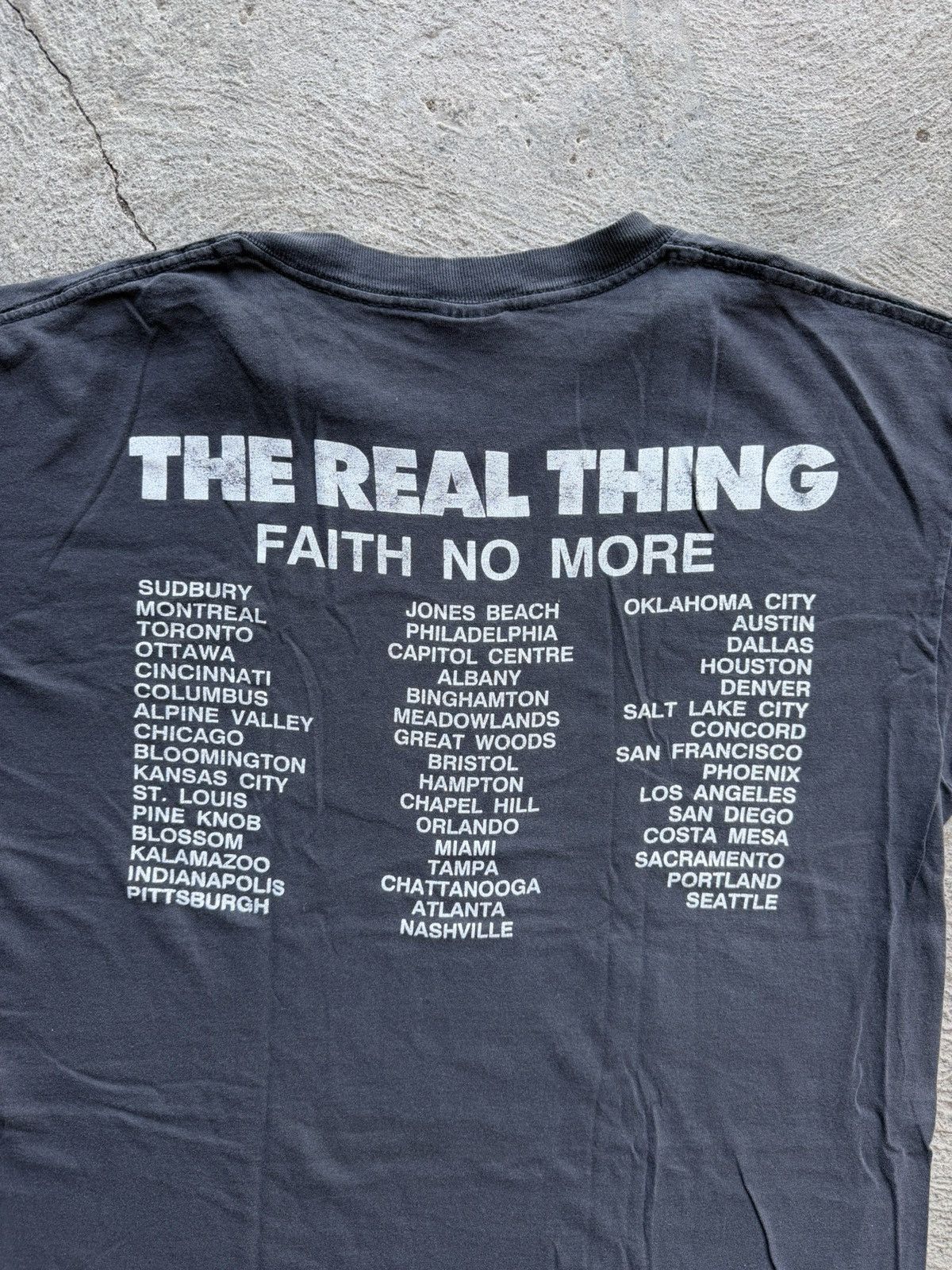 Vintage Faith No More The Real Thing Tour Tee 1989 | Size XL Size US XL / EU 56 / 4 - 4 Thumbnail