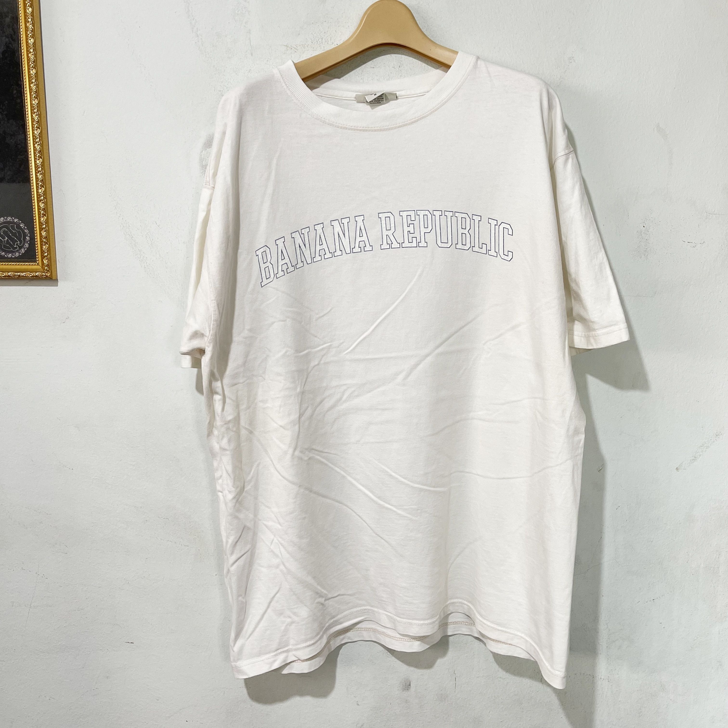 Banana Republic Vintage 00s Banana Republic T-Shirt Size US XL / EU 56 / 4 - 1 Thumbnail