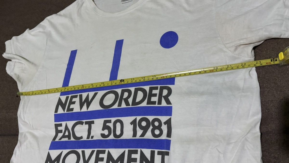 New Order New Order Band Shirt Depeche Mode Joy Division Size US XL / EU 56 / 4 - 6 Thumbnail