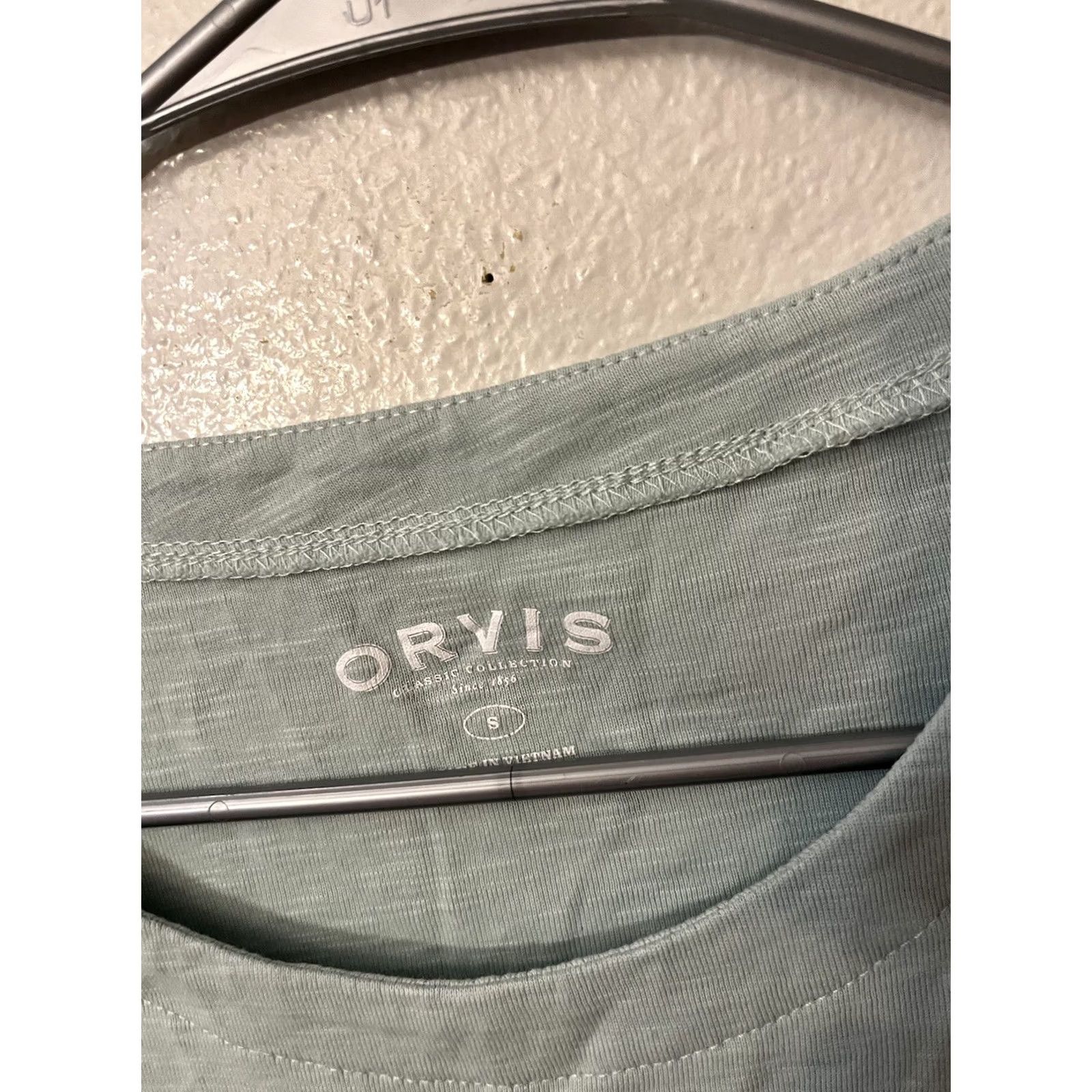 Orvis Orvis Women’s Light Aqua Short-Sleeve Crew Tee Size S Size S / US 4 / IT 40 - 3 Thumbnail