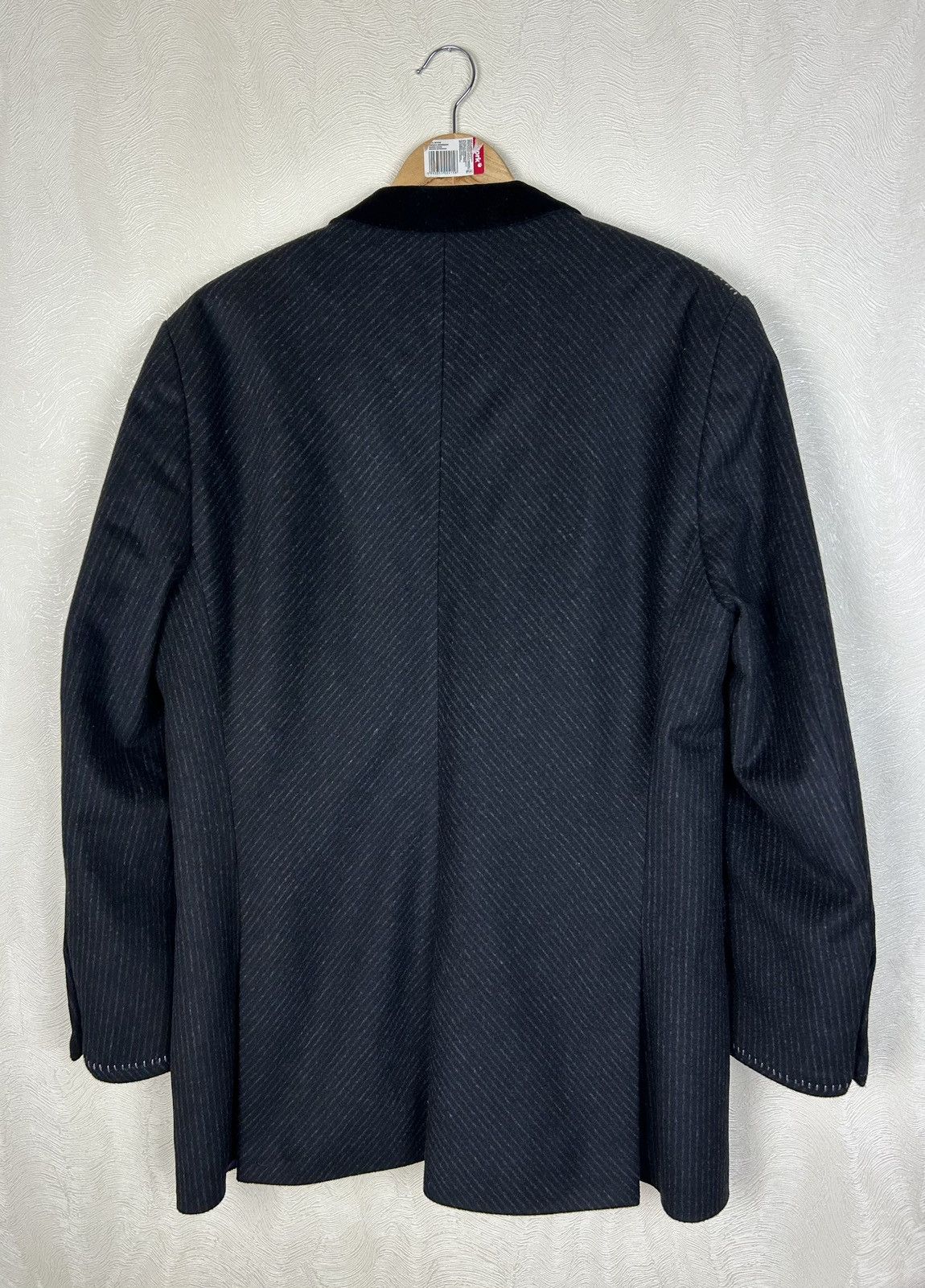 Designer × Esquire Holland Esquire Striped Wool Blazer Jacket Size EU54 Size 44R - 12 Thumbnail