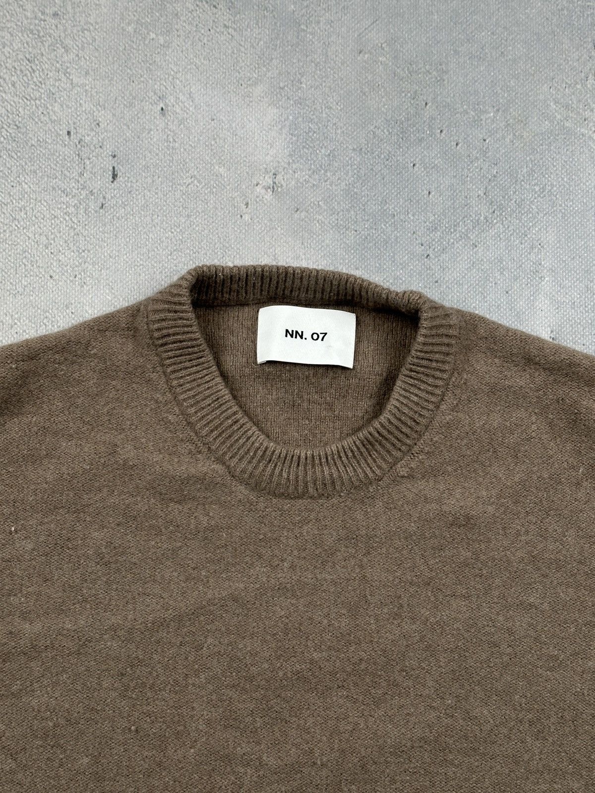 NN07 NN07 Nigel Wool Sweater Minimalist Brown Crewneck Premium Size US XS / EU 42 / 0 - 2 Thumbnail