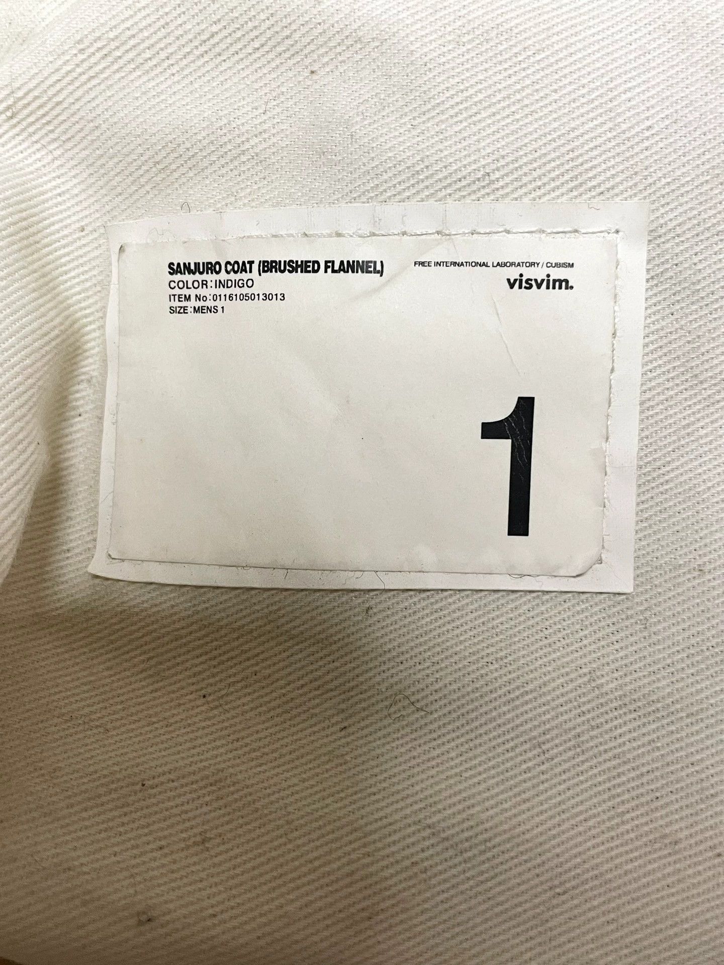 Visvim VISVIM 16SS SANJURO COAT INDIGO New Tried On Only Size US S / EU 44-46 / 1 - 8 Thumbnail