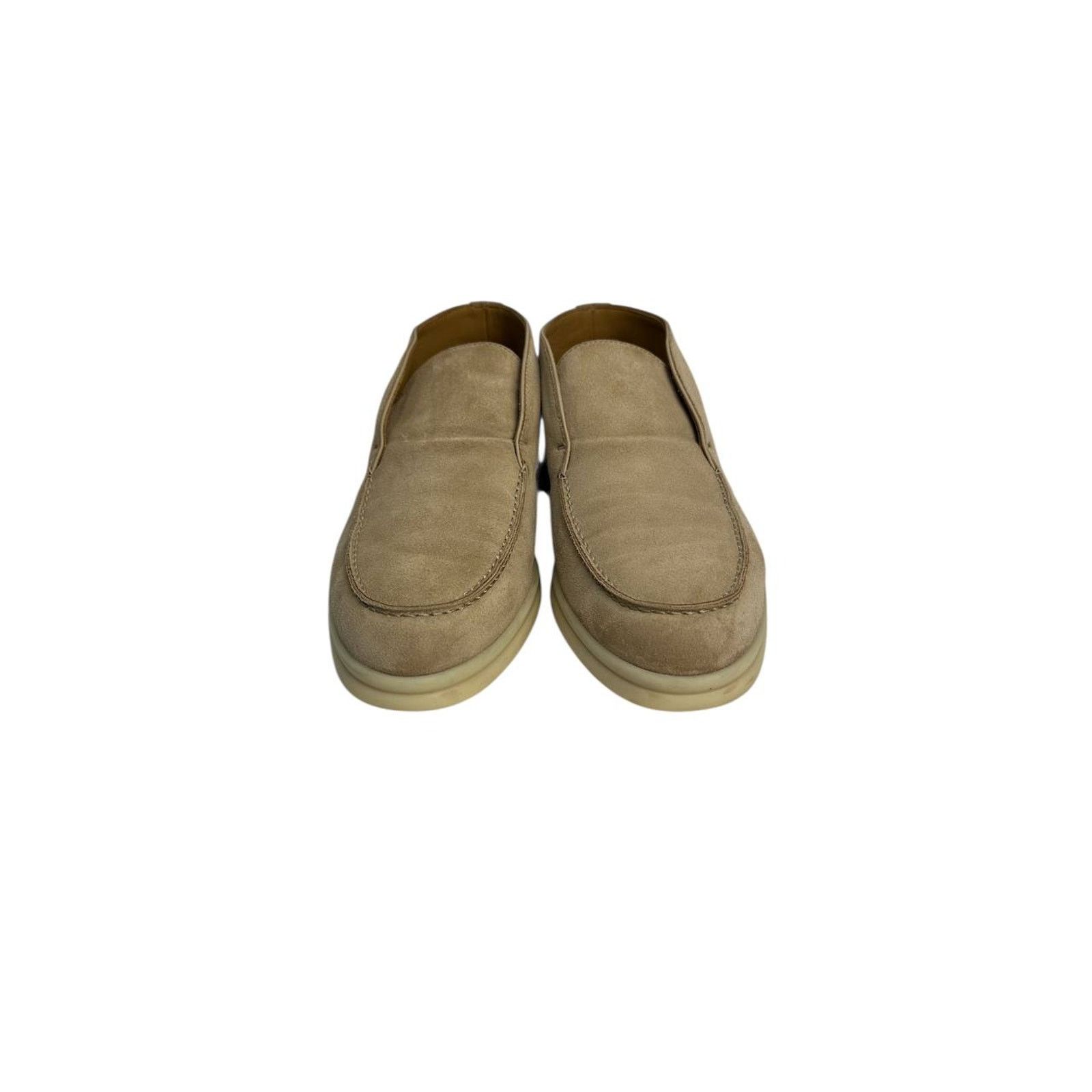 Loro Piana Loro Piana Beige Suede Loafers Sz.38 Size US 7 / IT 37 - 3 Thumbnail