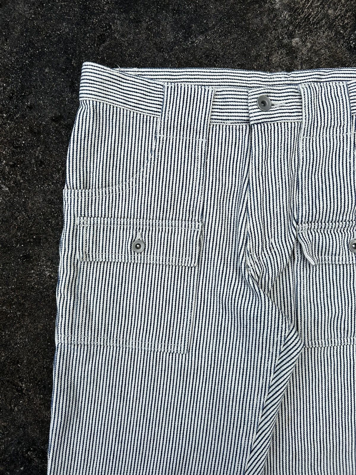 Comme Ca Ism 💸BINDINGOFFER💸Comme ca Ism Multi pocket stripe kinky Size US 32 / EU 48 - 2 Thumbnail