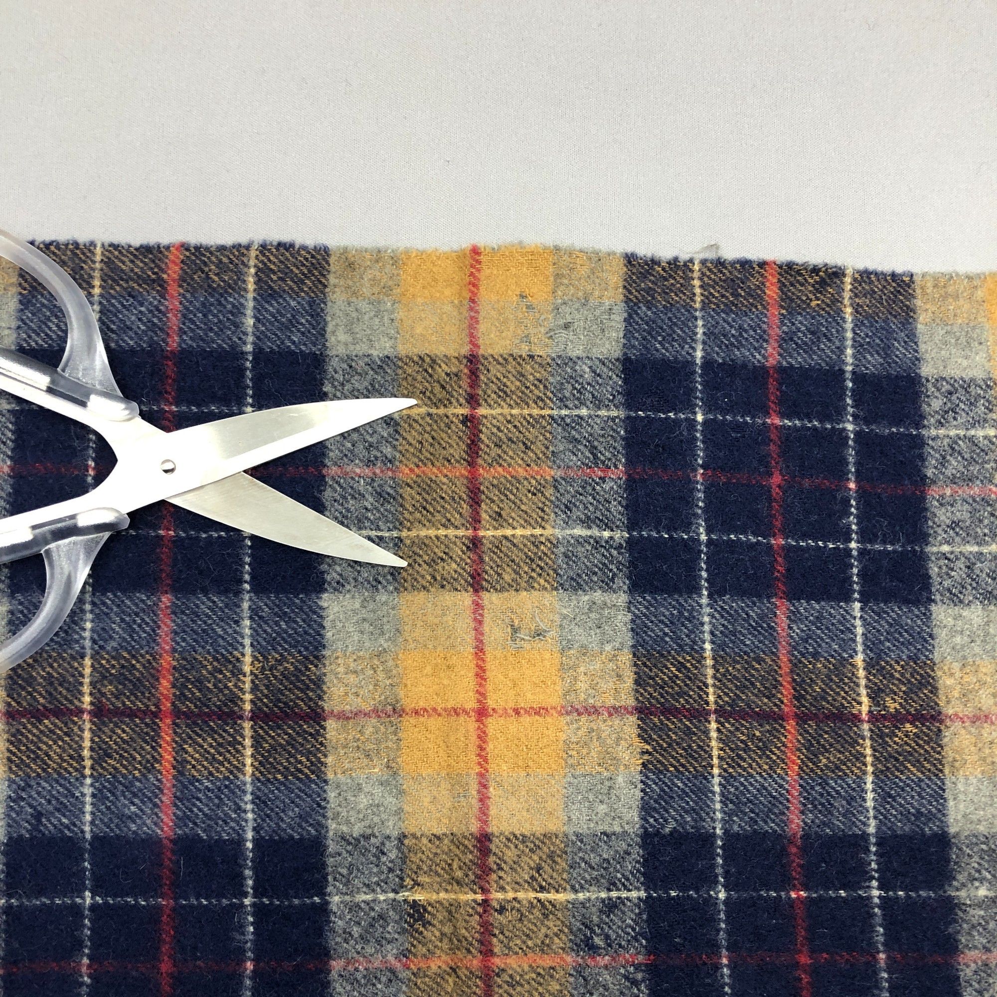 Calvin Klein Vintage Calvin Klein Scarf Muffler Wool Plaid Winter Scarves Size ONE SIZE - 6 Thumbnail