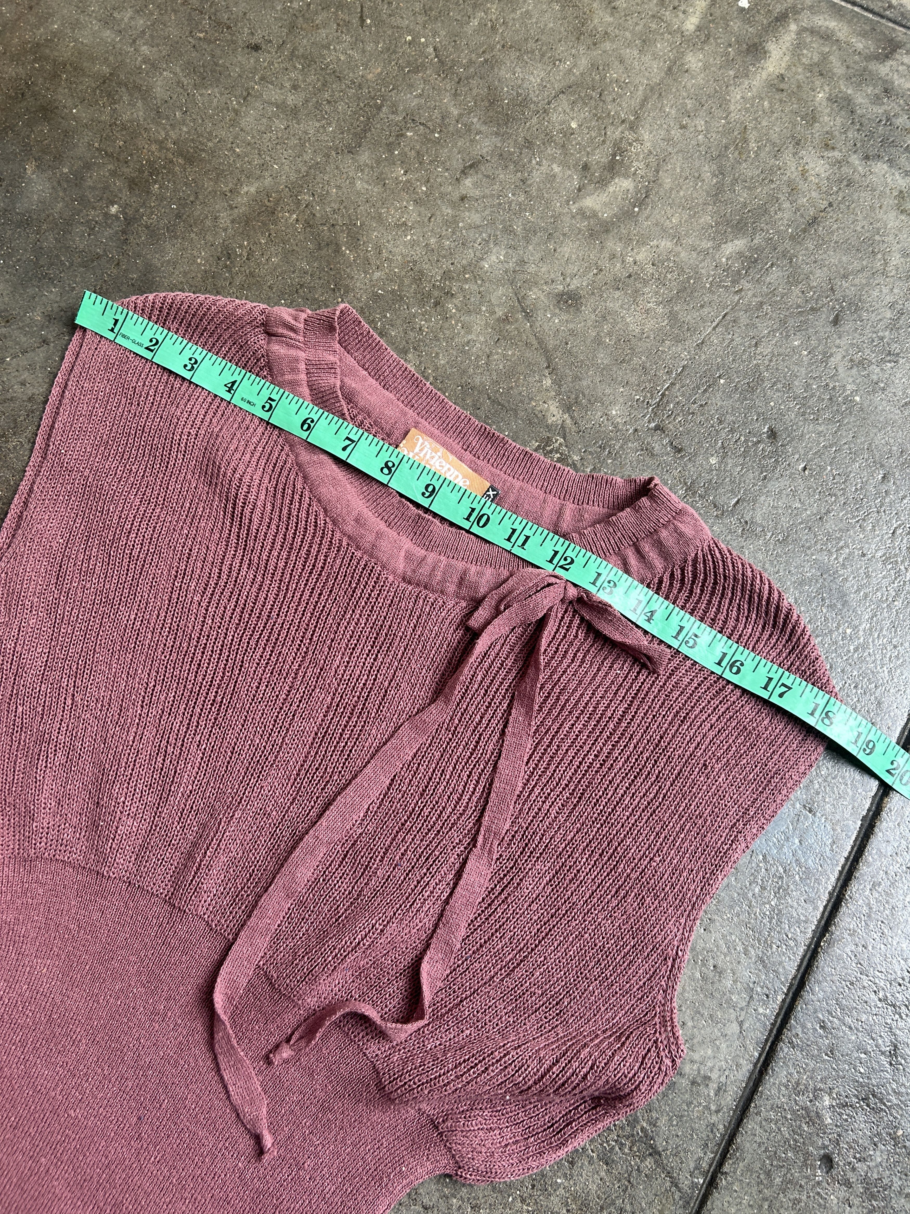 Vivienne Westwood F/W 2015 Gold Label 100% Silk Unisex Adjustable Sweater Size L / US 10 / IT 46 - 10 Thumbnail