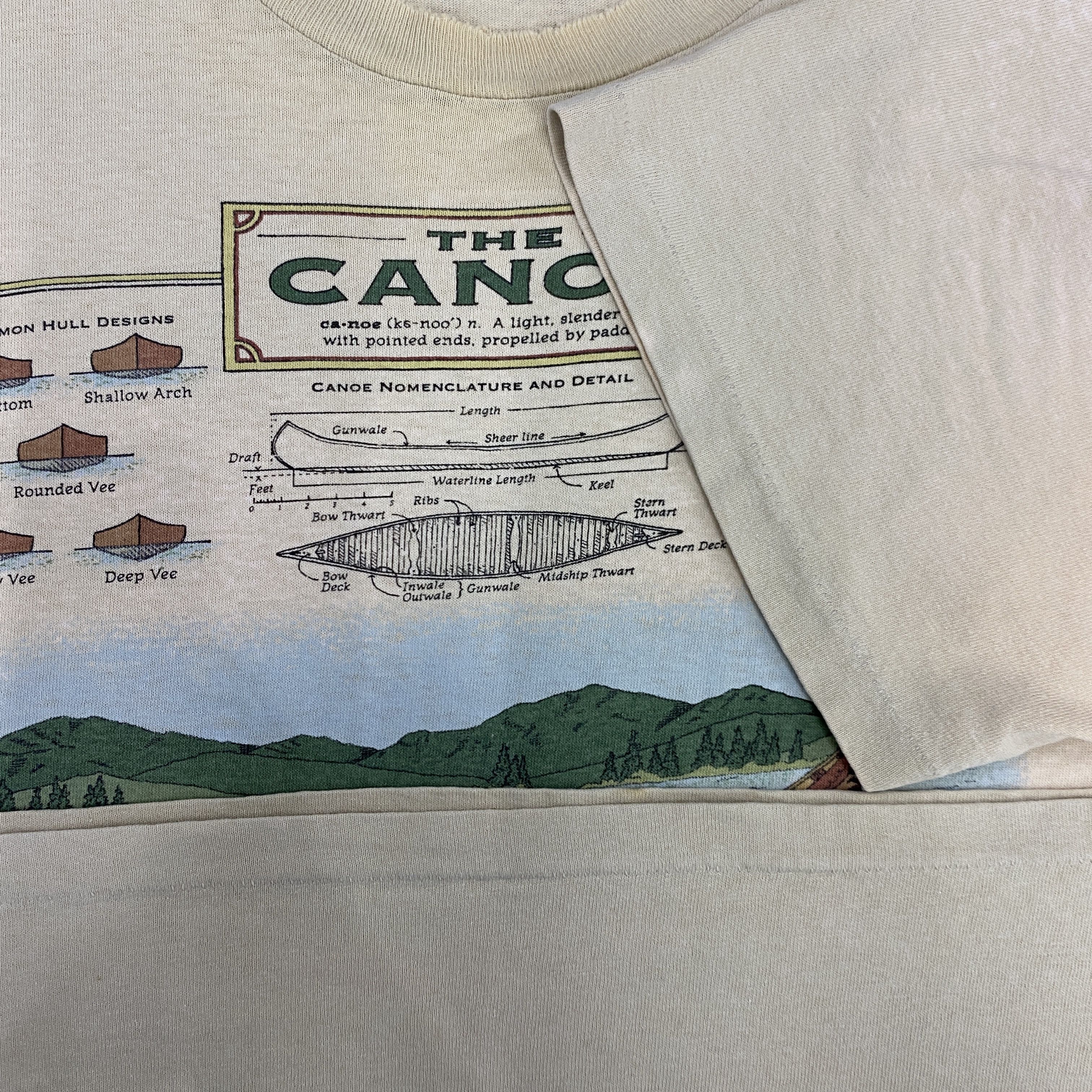 Vintage Vintage The Canoe TShirt - J021 Size US M / EU 48-50 / 2 - 5 Thumbnail