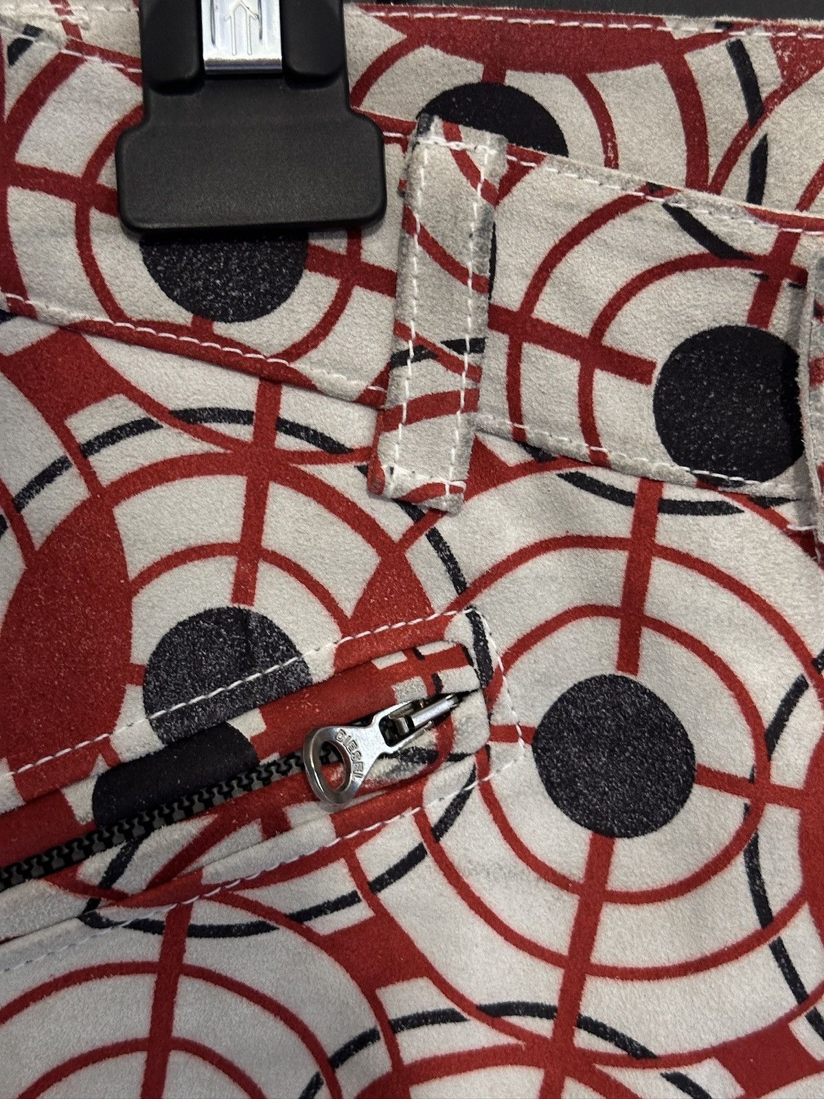 Diesel Rare Vintage Diesel Pants - Target Print, Size 28, Bold Size 28" / US 6 / IT 42 - 6 Thumbnail
