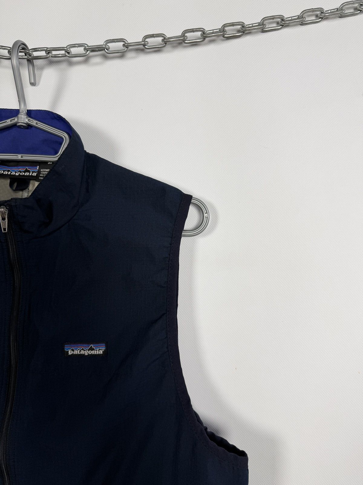 Patagonia Patagonia Full Zip Vest Outdoor Trekking Vintage Blue Size M Size US M / EU 48-50 / 2 - 2 Thumbnail