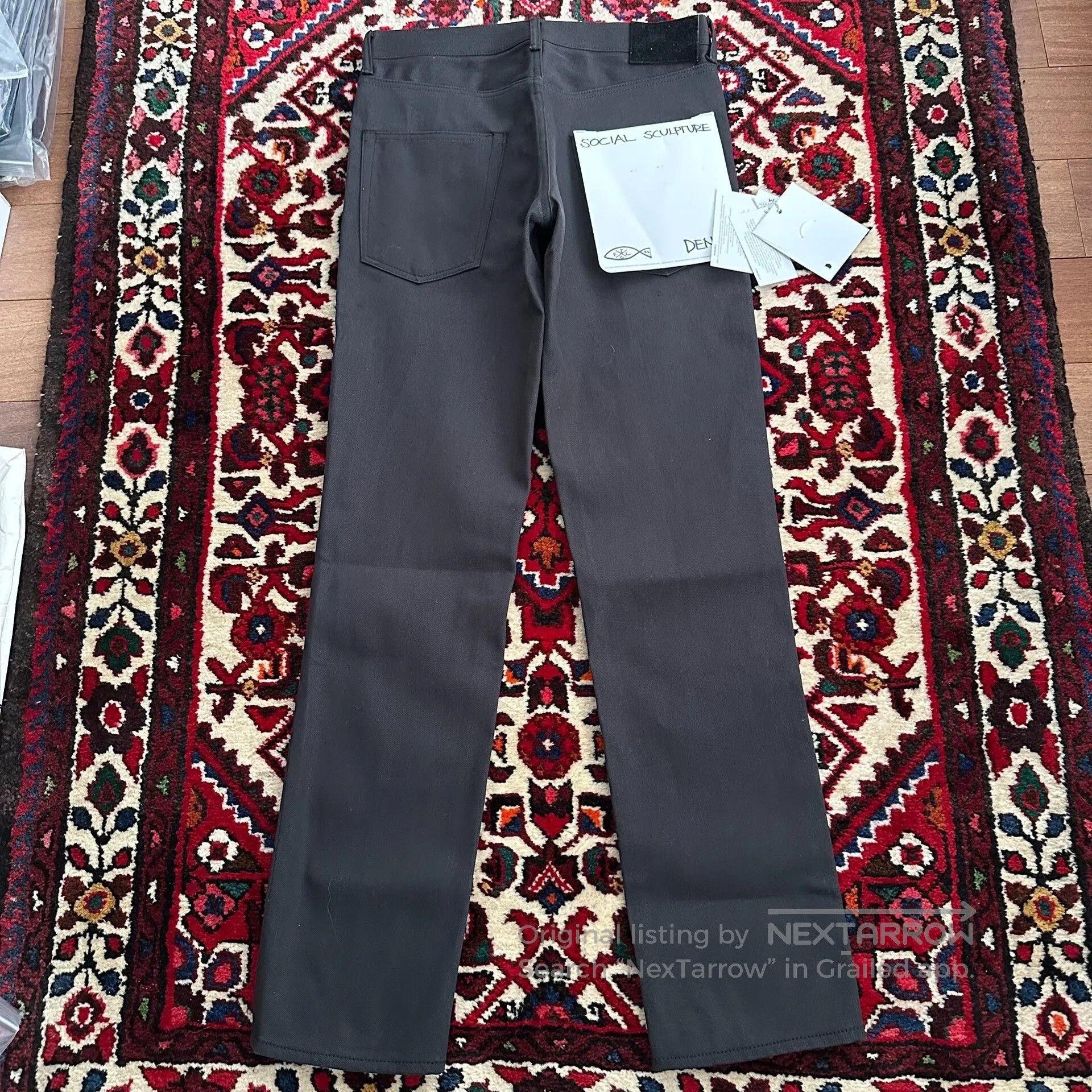 Visvim Visvim Black Denim Pants W32L30. Size US 32 / EU 48 - 3 Thumbnail