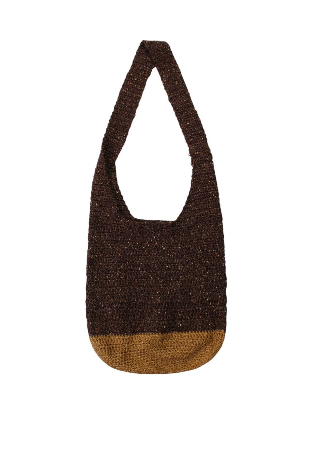 Vintage 2000S JAPANESE MADE CROCHET SLING BAG Size ONE SIZE - 2 Thumbnail