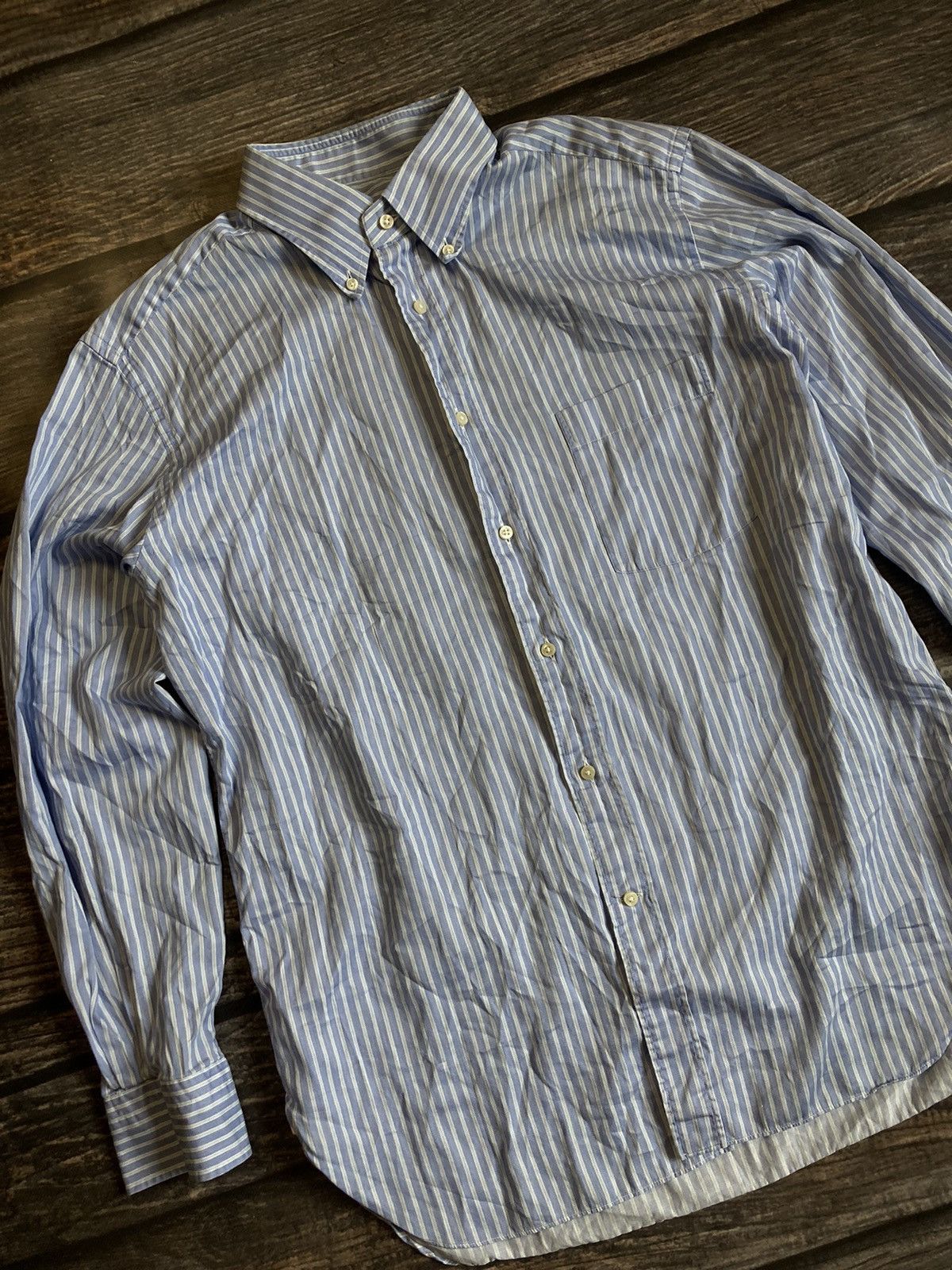Ermenegildo Zegna Zegna striped shirt Size US M / EU 48-50 / 2 - 2 Thumbnail
