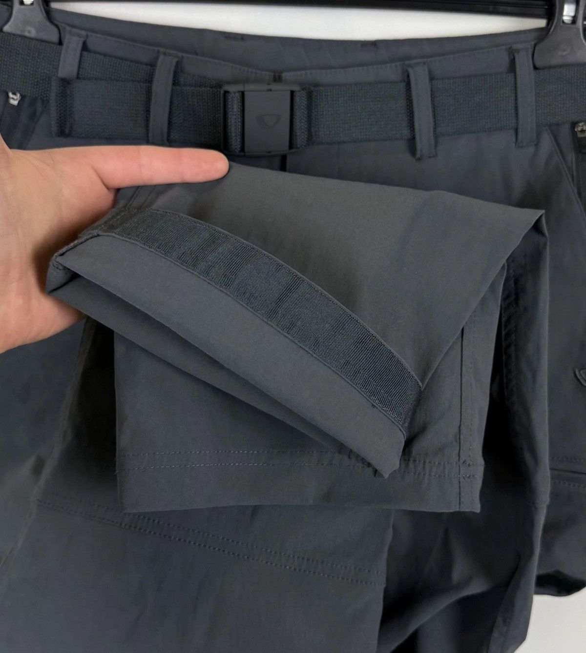 Other Brasher Stretch Hiking Pants Walking Trousers Gray Belted Size US 32 / EU 48 - 5 Thumbnail