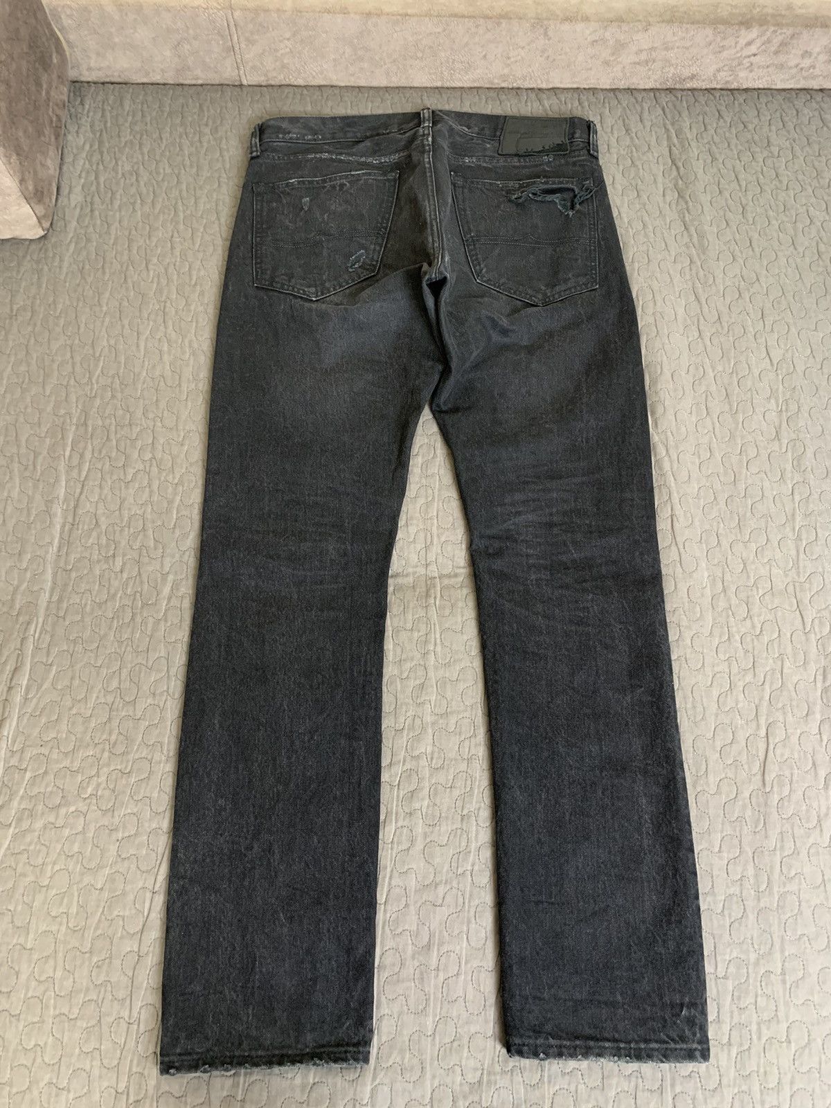 Denim & Supply Ralph Lauren × Ralph Lauren Denim & Supply Ralph Lauren Distressed Denim Slim Jeans Size US 32 / EU 48 - 2 Thumbnail