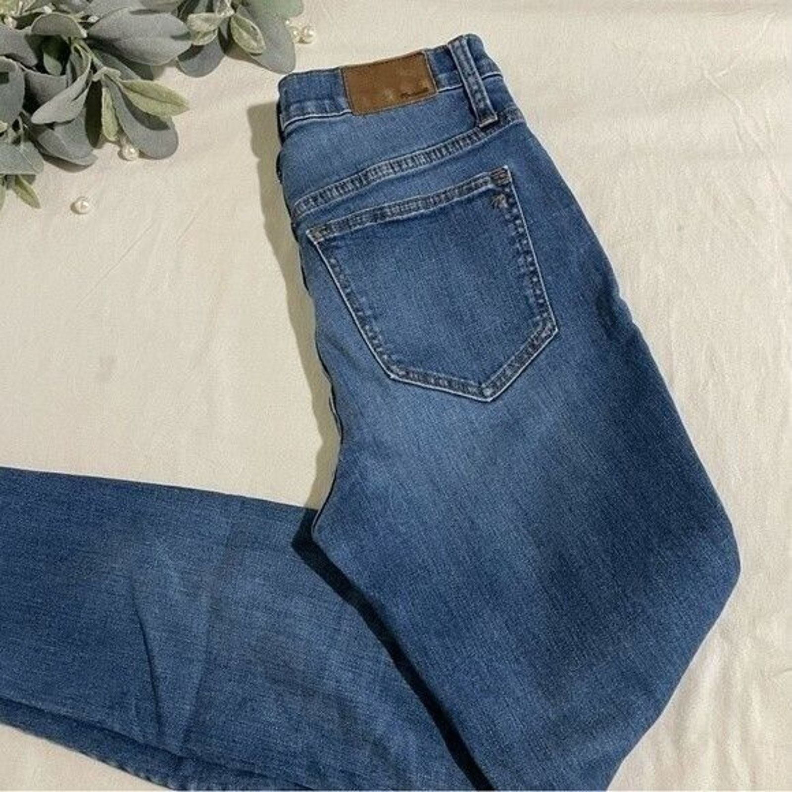 Madewell Madewell Jeans Women's Size 26 Skinny Crop 9" High-Rise Size 26" / US 2 / IT 38 - 11 Thumbnail