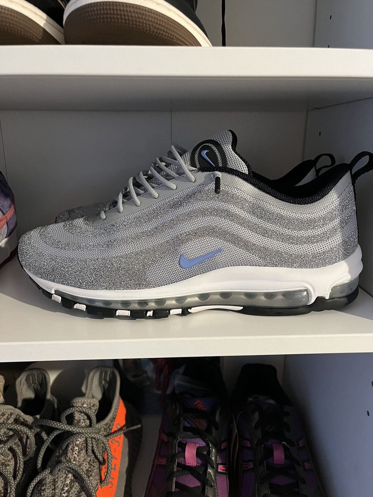 Nike Air max 97 Swarovski polar blue Size US 10.5 / EU 43-44 - 2 Thumbnail