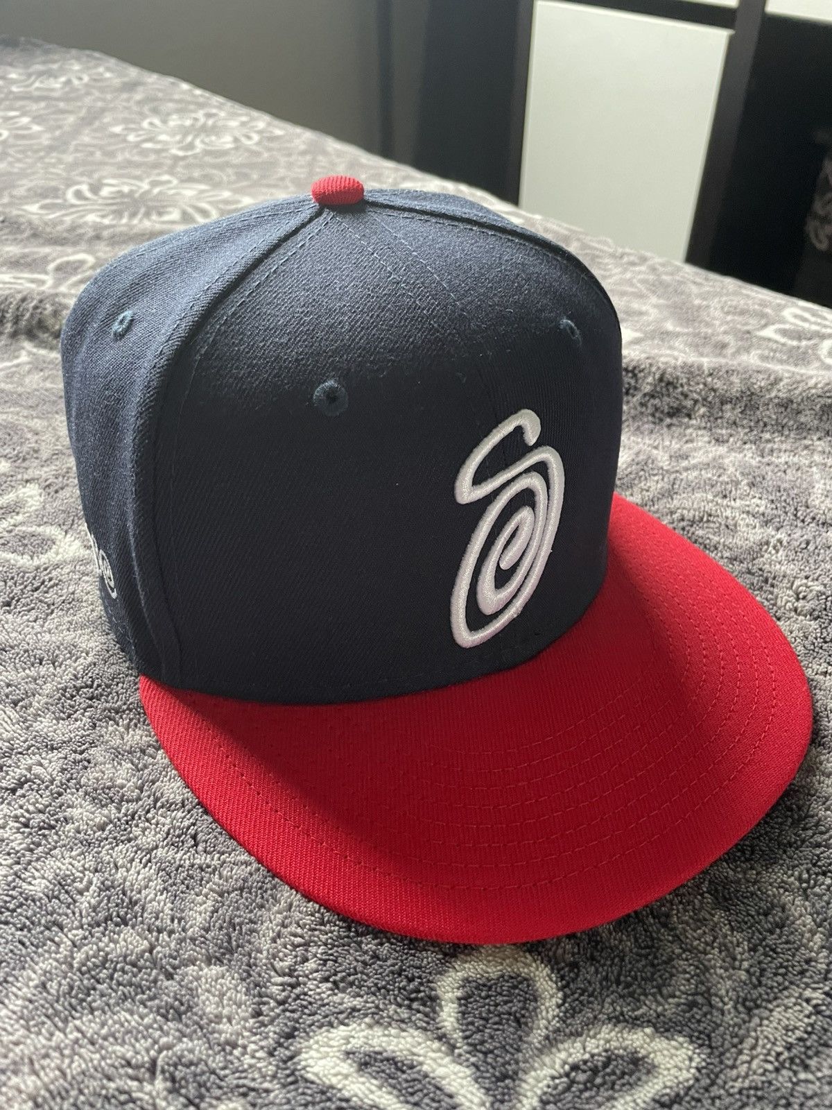 Stussy STÜSSY Curly S New Era 59FIFTY Cap 7 1/4 | Grailed