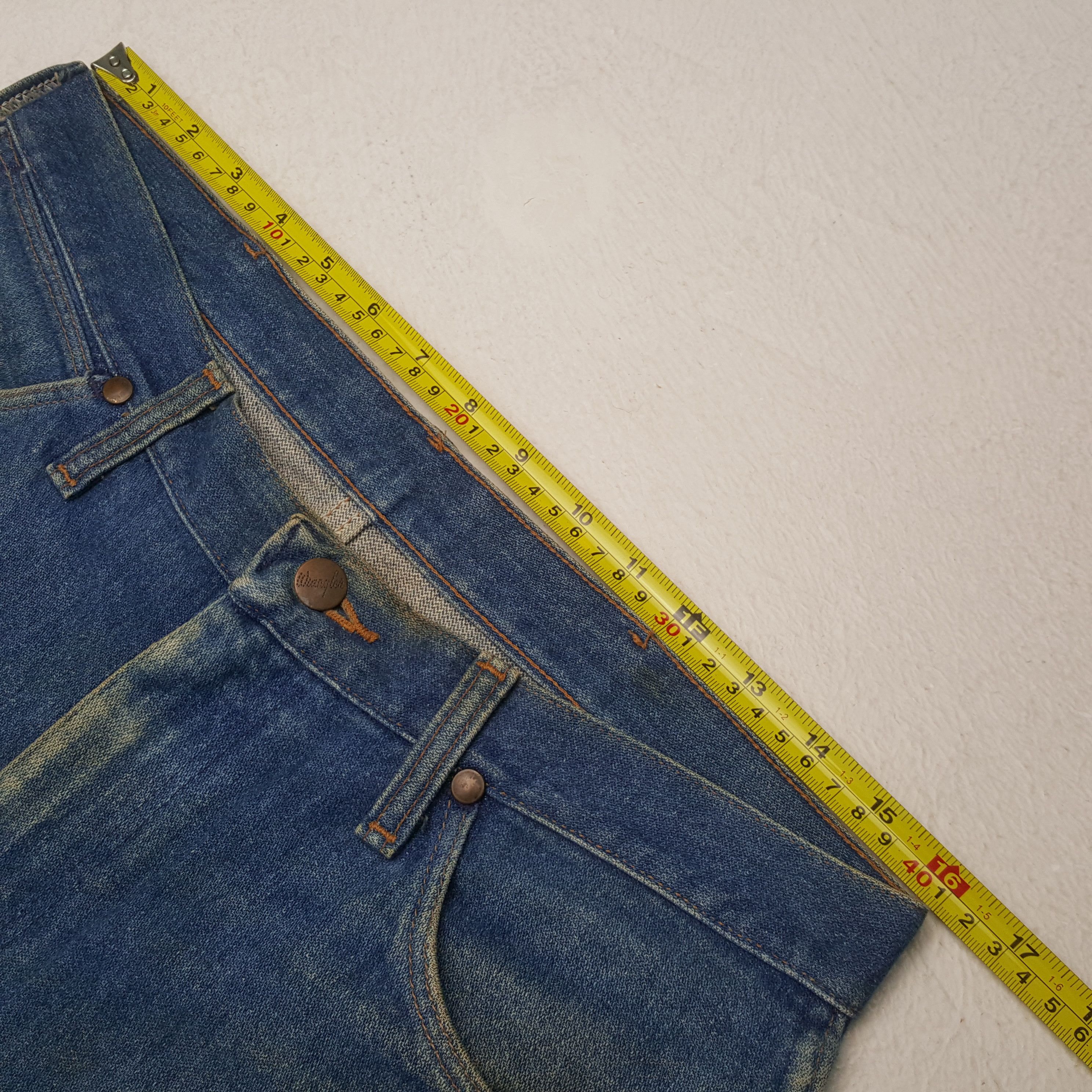 Wrangler Vintage Wrangler American Brand Blue Denim Jeans RR17 Size US 32 / EU 48 - 7 Thumbnail