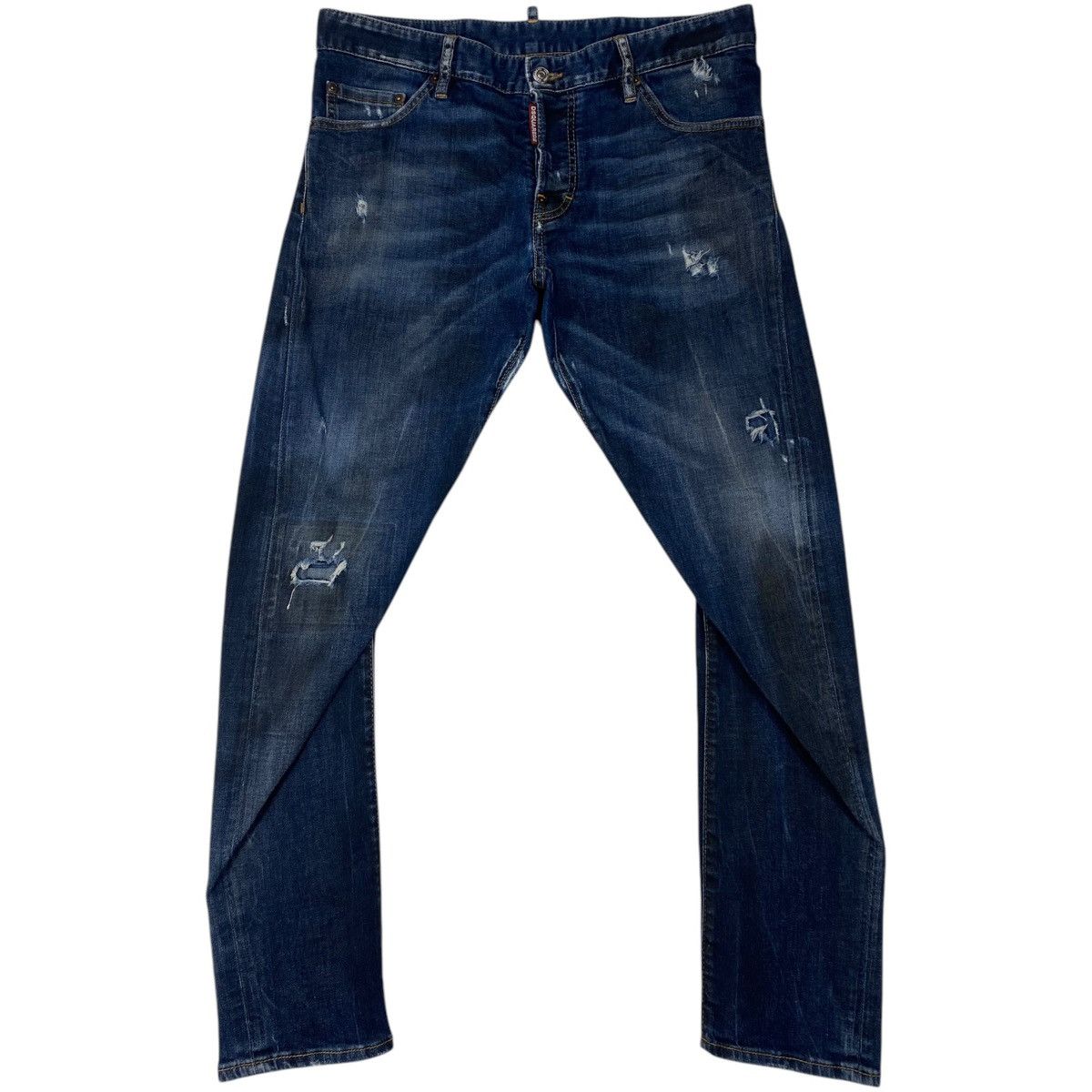 Dsquared2 Dsquared D2 Sexy Twist Jeans Distressed 3D Ripped Pants Size US 32 / EU 48 - 1 Thumbnail