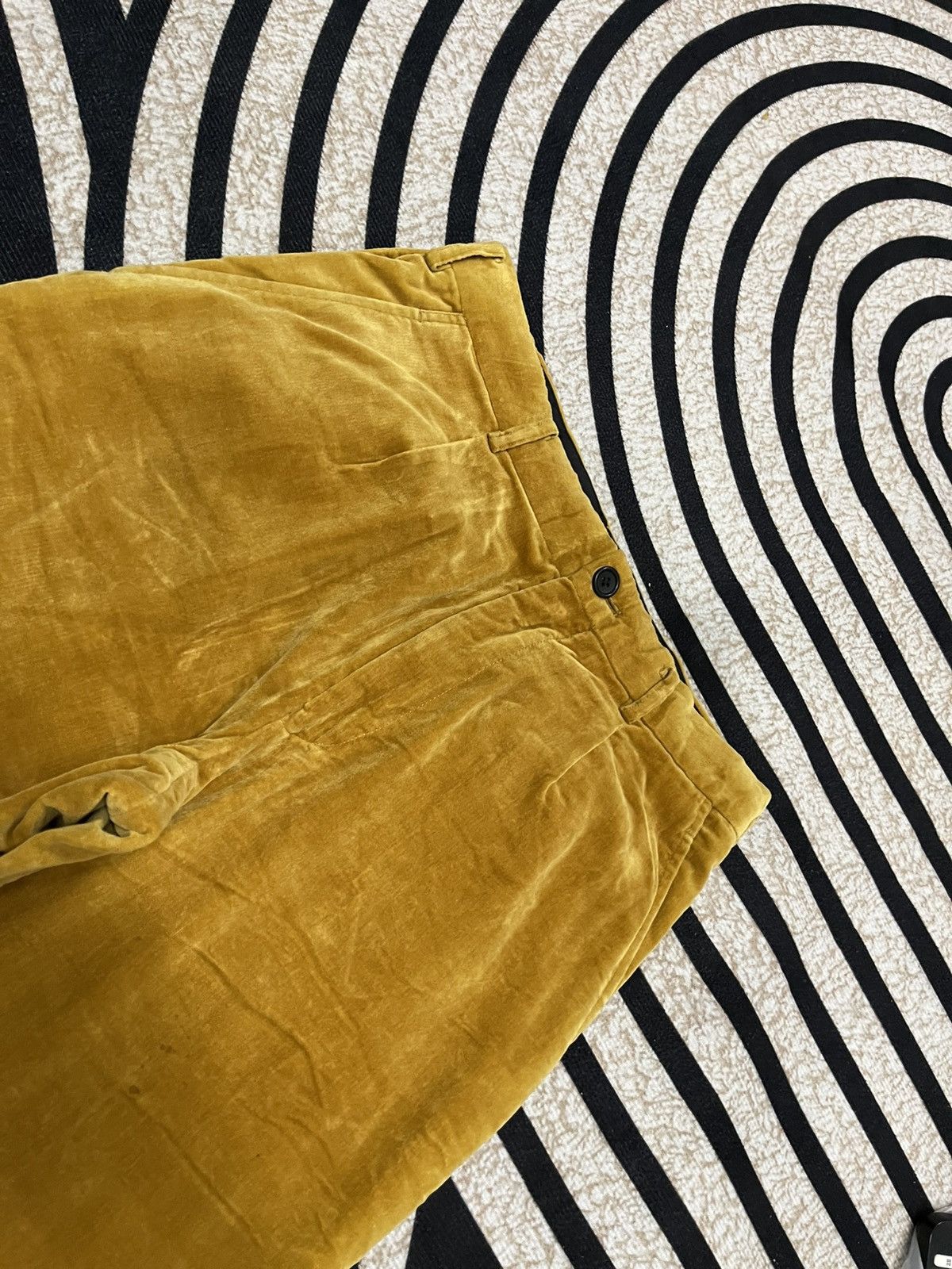 Comme des Garcons Homme Plus AD 1998 COMME DES GARCONS HOMME PLUS VELVET PANT RARE Size US 28 / EU 44 - 9 Thumbnail