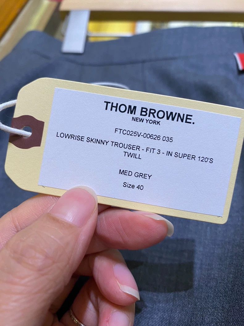 Thom Browne Thom Browne Classic slim dress pants Size 26" / US 2 / IT 38 - 5 Thumbnail