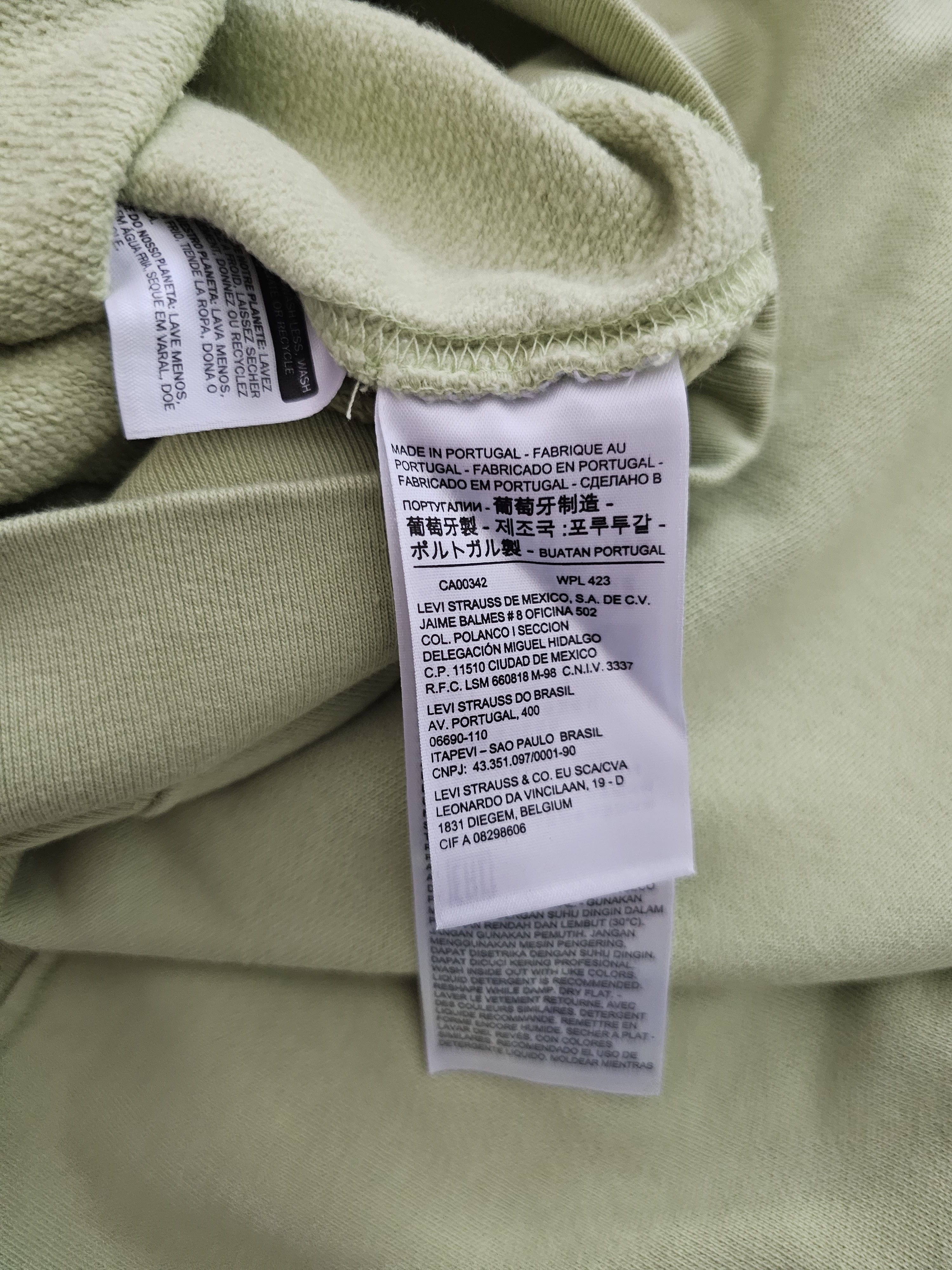 Levi's Vintage Clothing Levi's Vintage Clothing Bay Meadows Sweatshirt Green SS20 Size US L / EU 52-54 / 3 - 5 Thumbnail