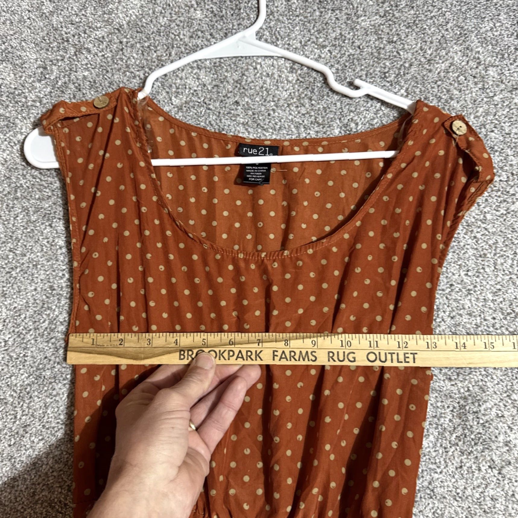 Vintage **Boho Romantic Flowy Belted High Low Dress Small Orange** User: **Belted Romantic Flowy Boho High Low Dress Small Orange** Size S / US 4 / IT 40 - 2 Thumbnail