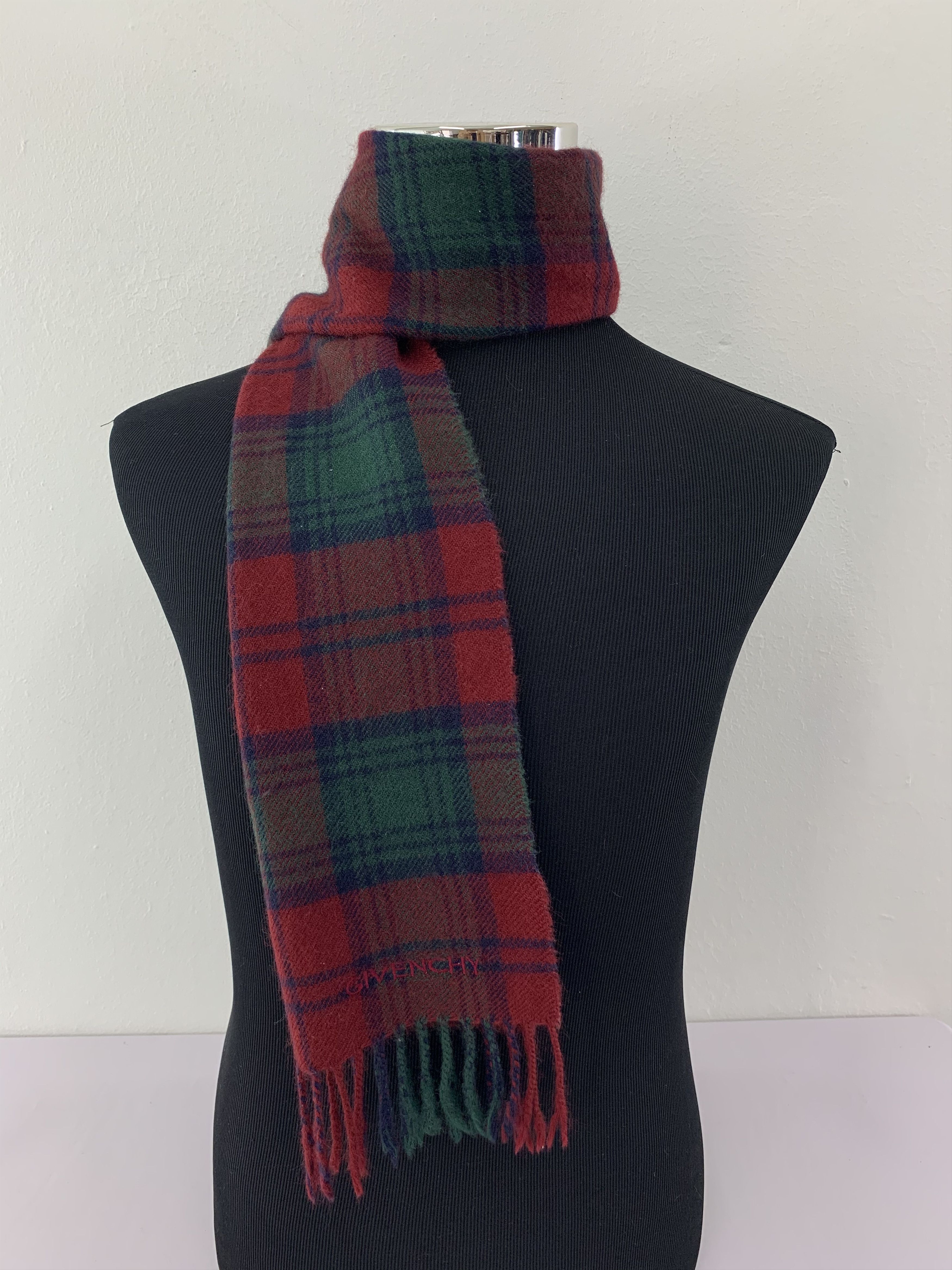 Vintage Givenchy Scarf Wool Muffler Neck Wrap BL4060 Size ONE SIZE - 1 Thumbnail
