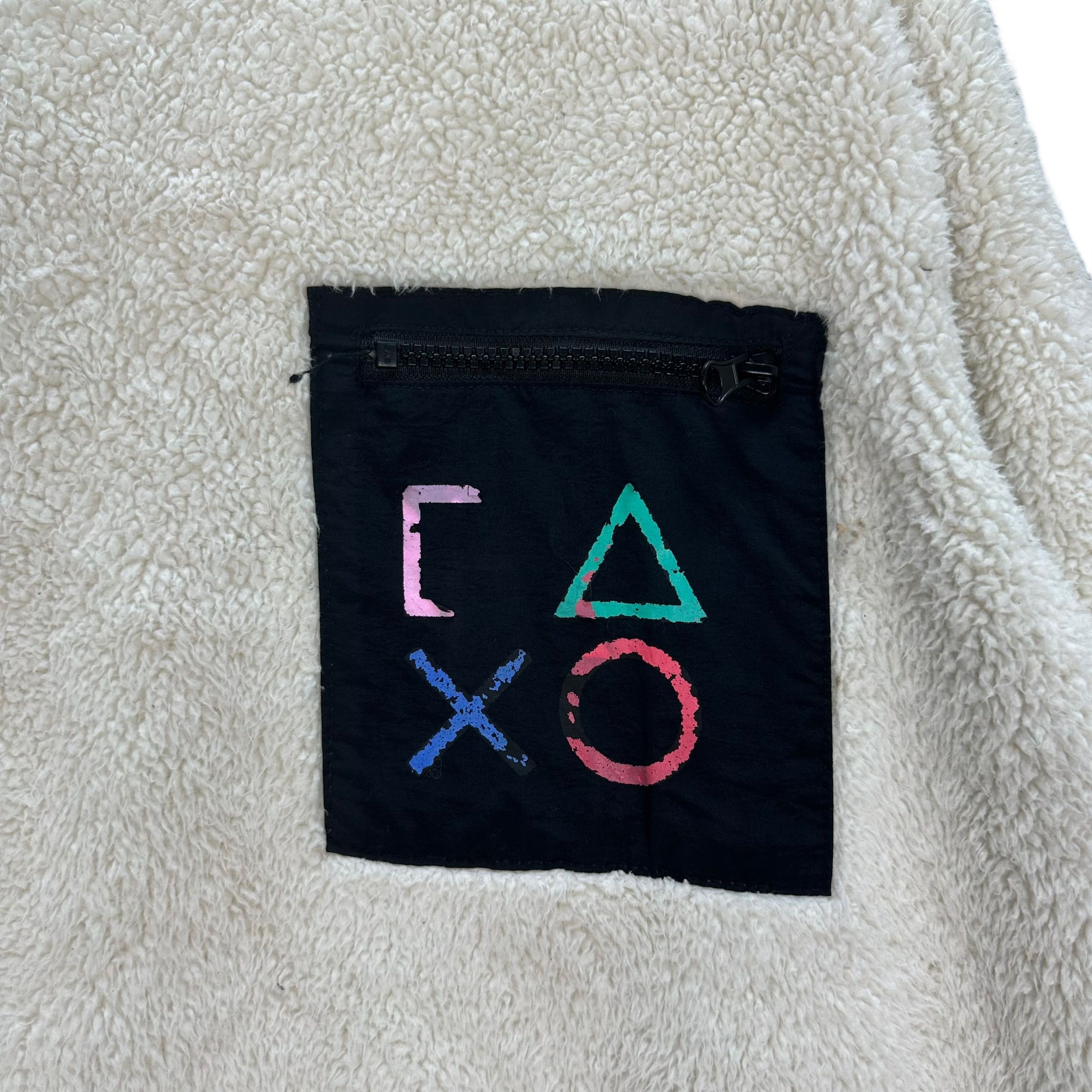 Japanese Brand PLAYSTATION SINGLE POCKET FLEECE SWEATSHIRT #7809-177 Size US XL / EU 56 / 4 - 3 Thumbnail