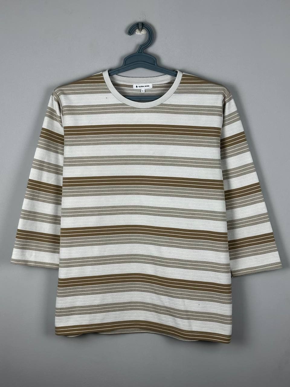 Global Work Global work Japanese Brand Striped T Shirt Made In Japan Size US M / EU 48-50 / 2 - 1 Thumbnail