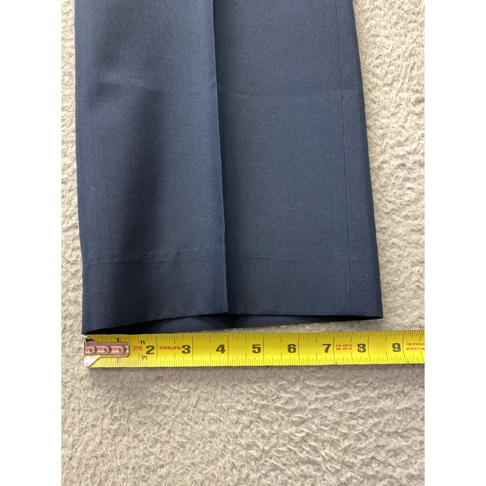 Vintage Travel Smith Pants Mens 35x32 Navy Straight Chino Trousers Size US 35 - 5 Thumbnail