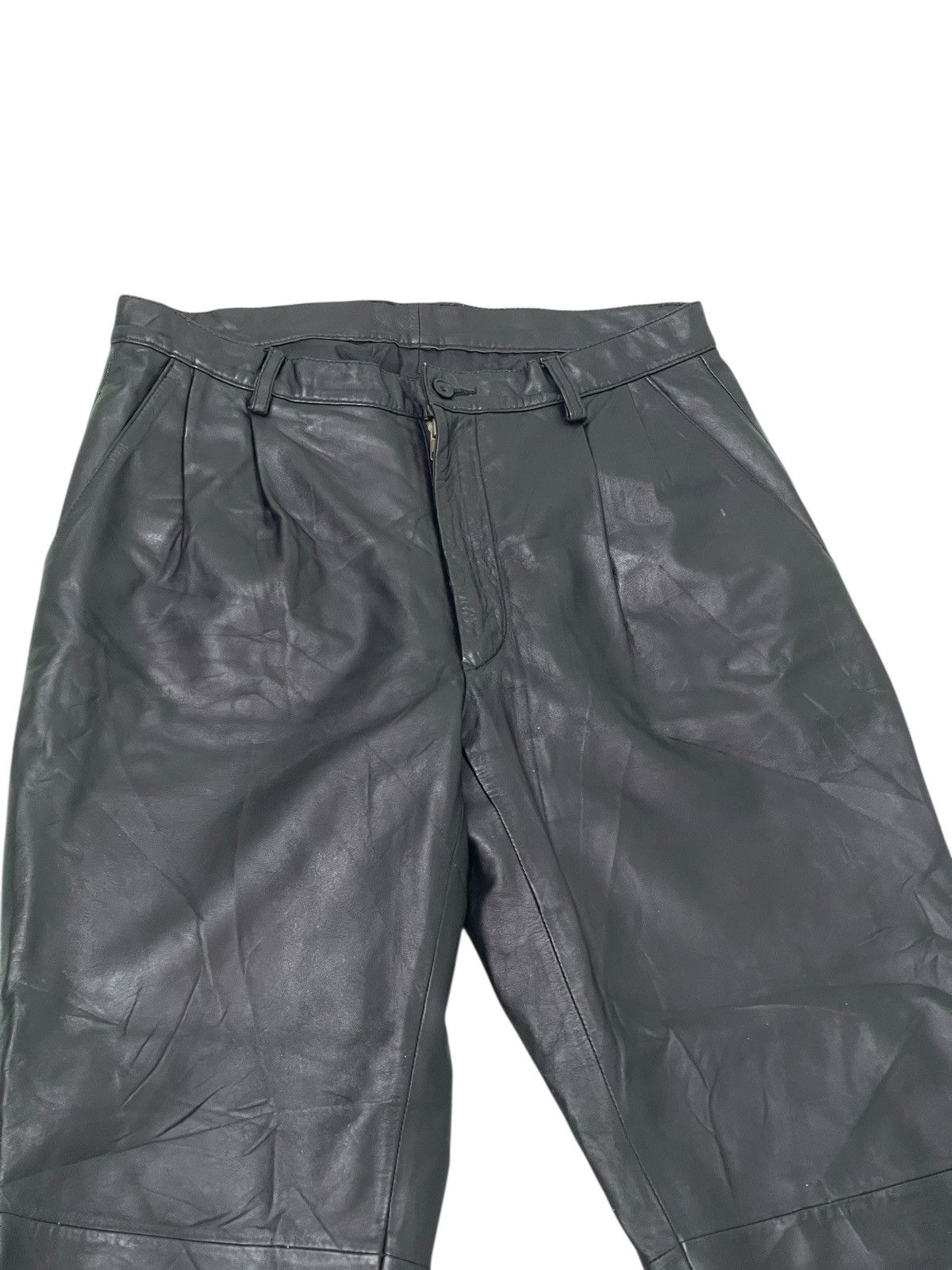 Julius Leather Trouser Volcano Chrome Hearts Dior Erd cdg 2🟦9 Size US 31 - 6 Thumbnail