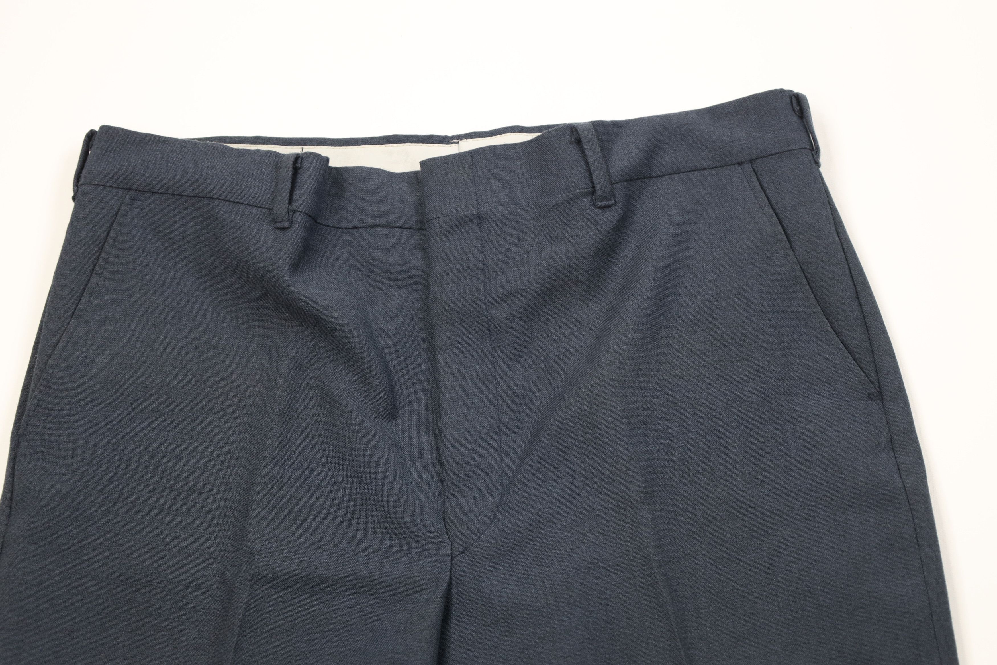 Vintage Vintage 70s Streetwear Wool Blend Wide Leg Chino Pants USA Size US 36 / EU 52 - 2 Thumbnail