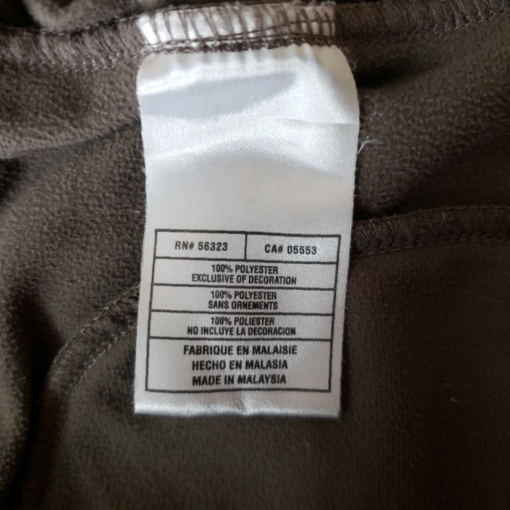 Nike Nike Lightweight Fleece-lined Straight Leg Pants Womens Size M Brown Pull On Activewear Straight Leg Size 32" / US 10 / IT 46 - 7 Thumbnail