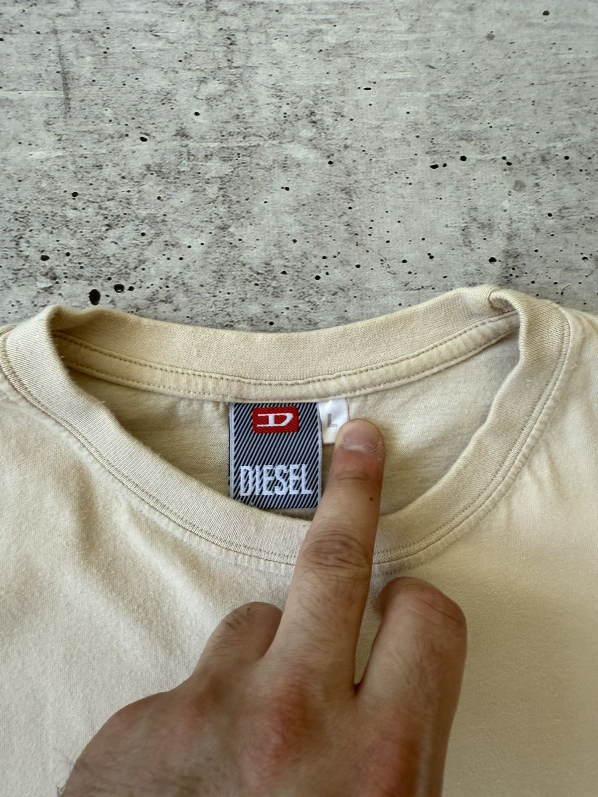 Diesel Diesel 1984 Vintage Big Logo T Shirt Size US L / EU 52-54 / 3 - 9 Thumbnail