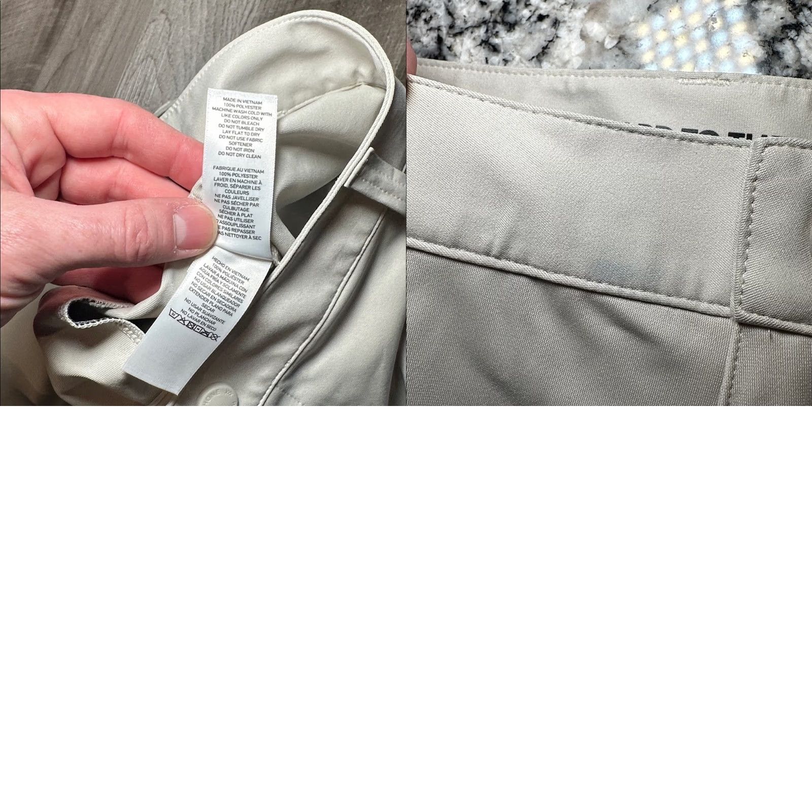 Rhone Rhone 11” Commuter Shorts Men's 40 Chino Regular Stone Cream 40 Inseam 10.5” Mens Size US 40 / EU 56 - 8 Thumbnail