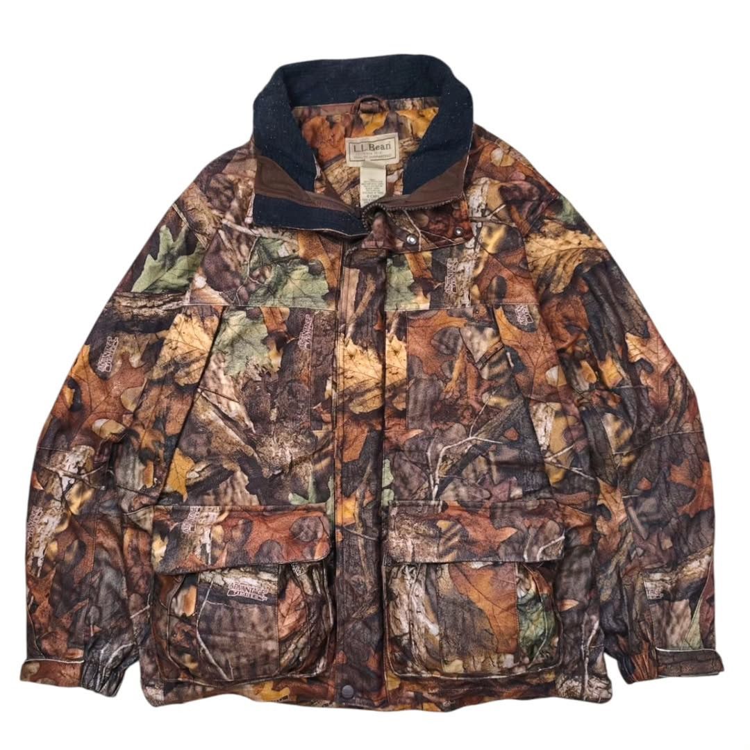 L.L. Bean Vintage LL Bean Camouflage Hunting Jacket Size US L / EU 52-54 / 3 - 1 Thumbnail