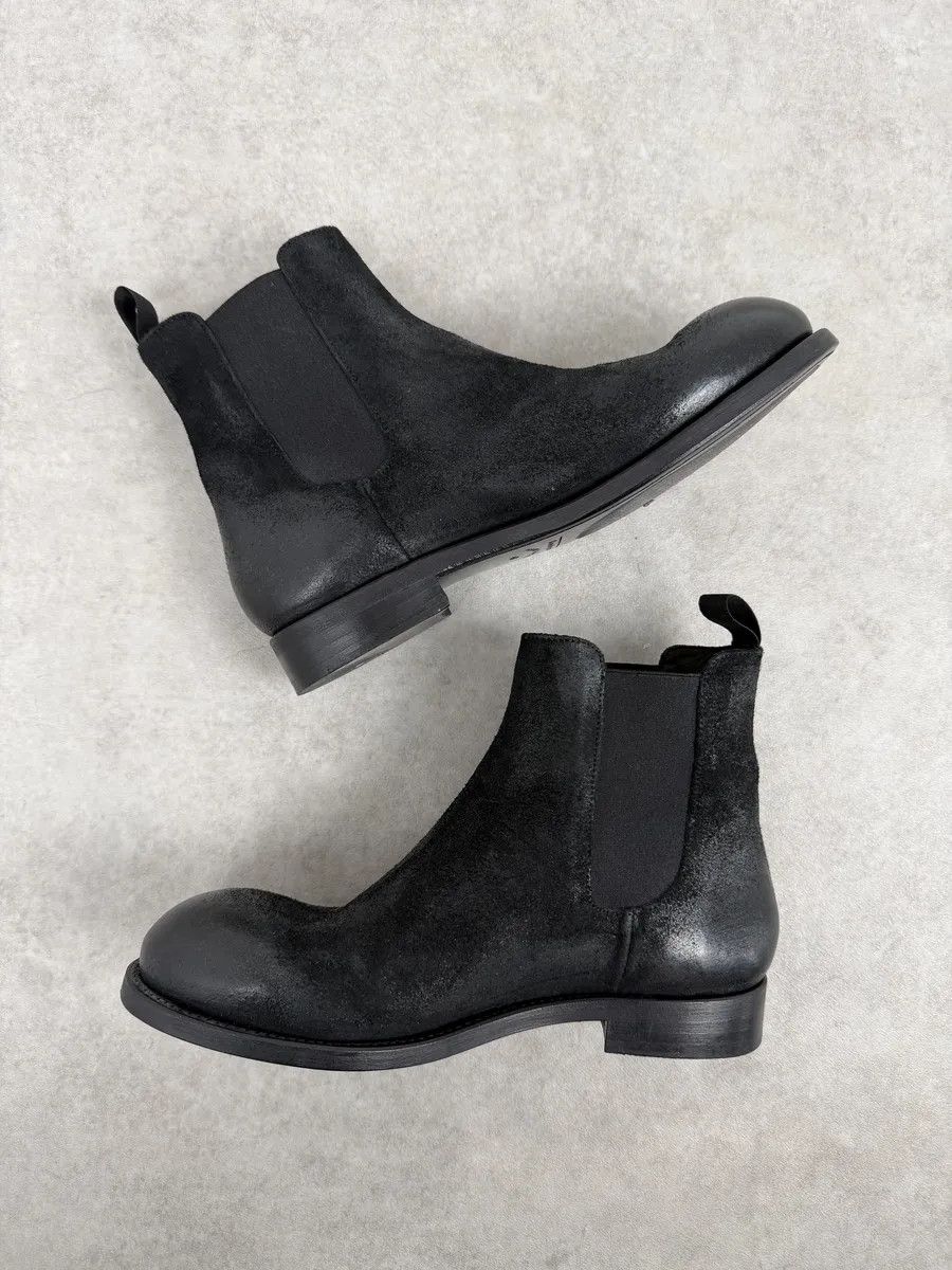 The Last Conspiracy The Last Conspiracy GoodYear Black Eroded Leather Boots Size US 10 / EU 43 - 8 Thumbnail